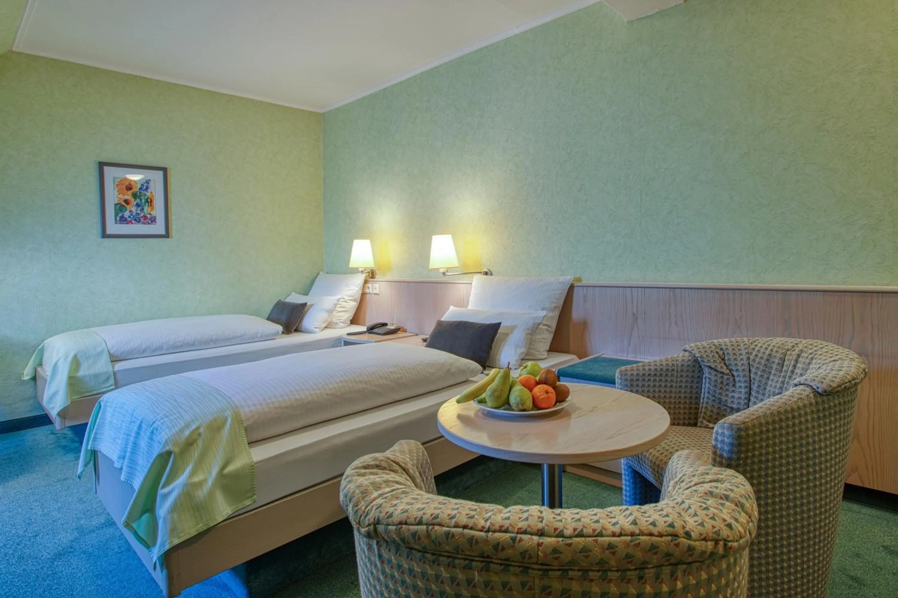 Photo of the whole room, Bed in Hotel Kischers Landhaus