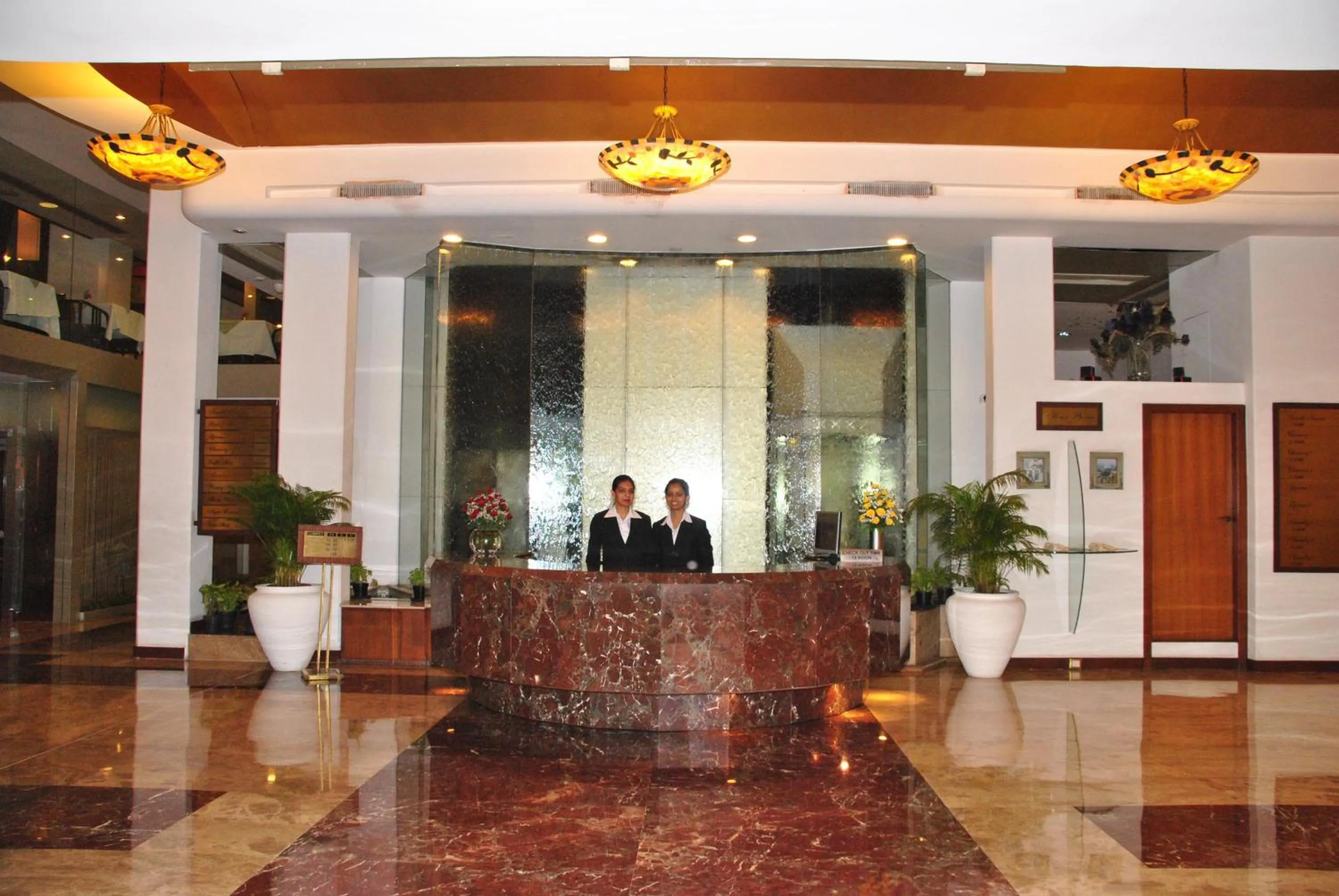 Lobby or reception in Hotel Aurora Towers