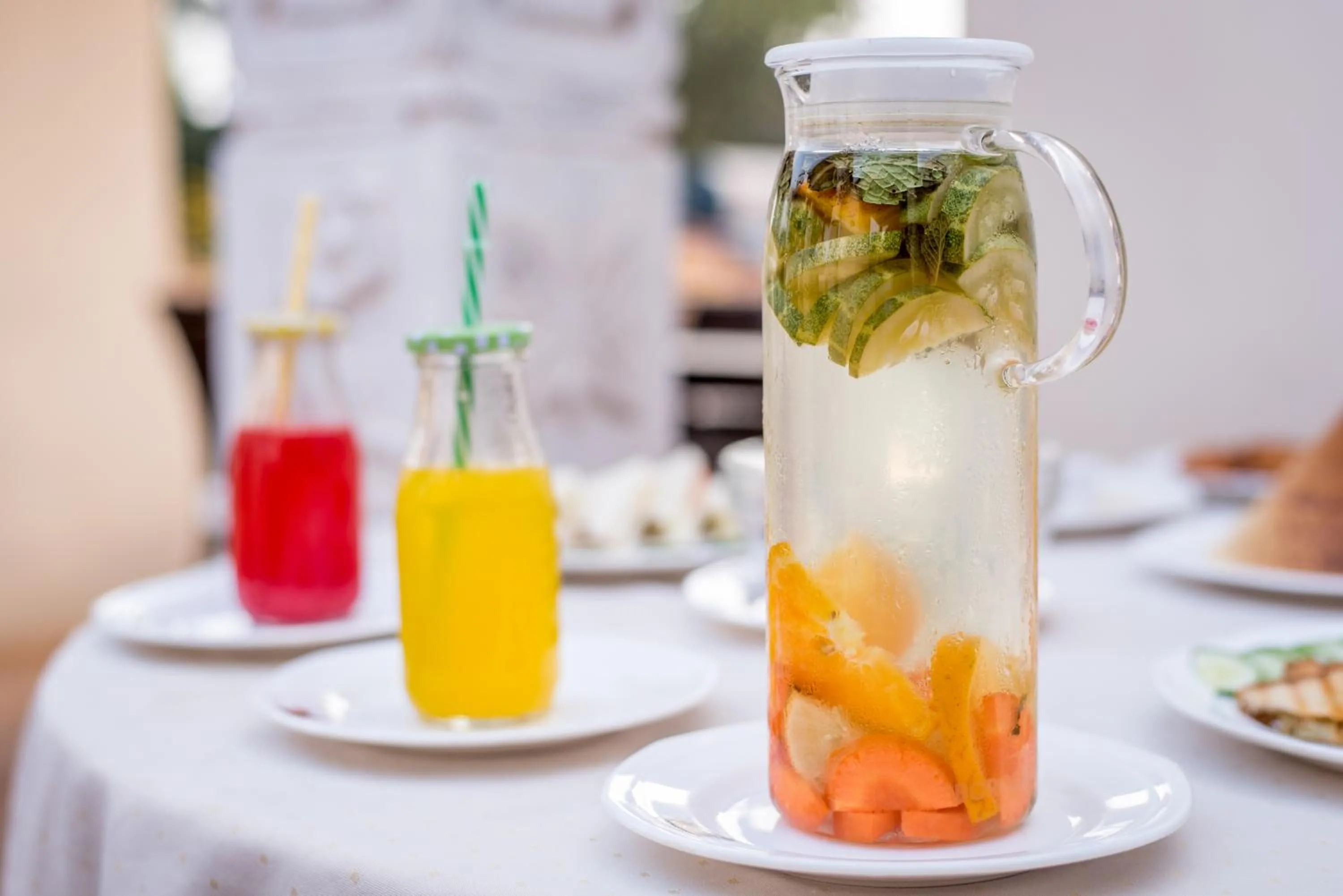 Drinks in Vijayshree Resort, Hampi