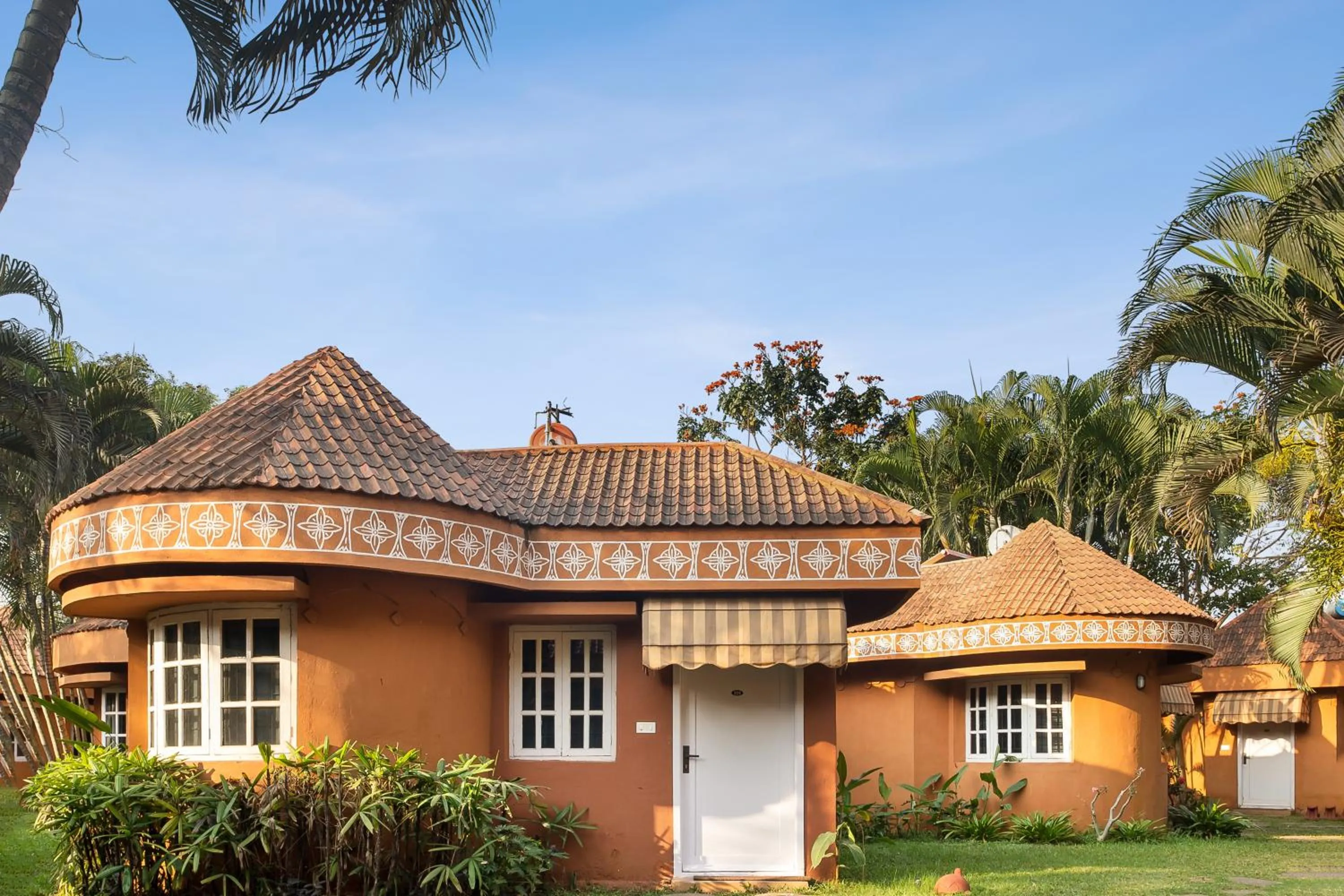 Property building in Vijayshree Resort, Hampi