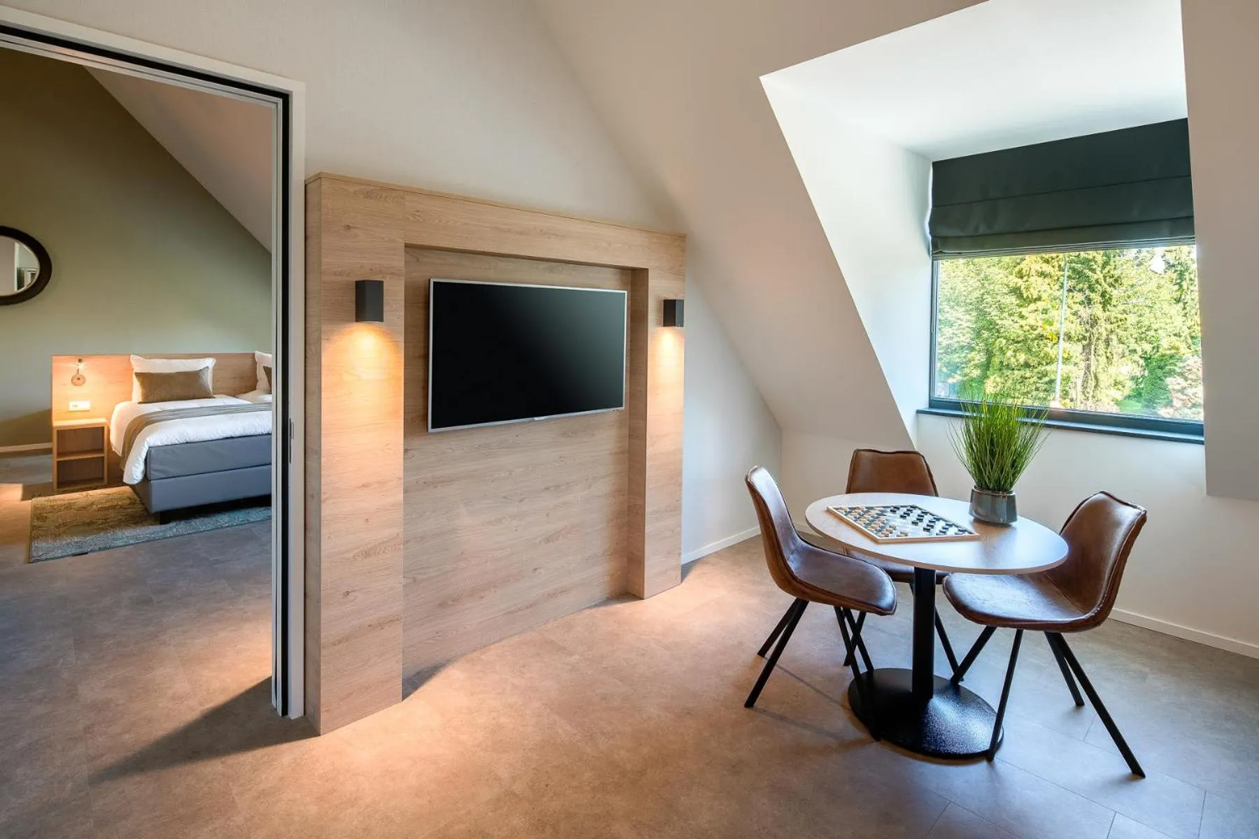 TV and multimedia, Bed in Hotel 46