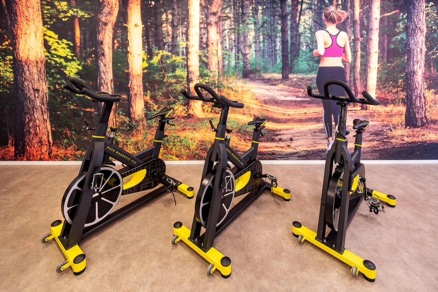 Fitness centre/facilities in Hotel 46