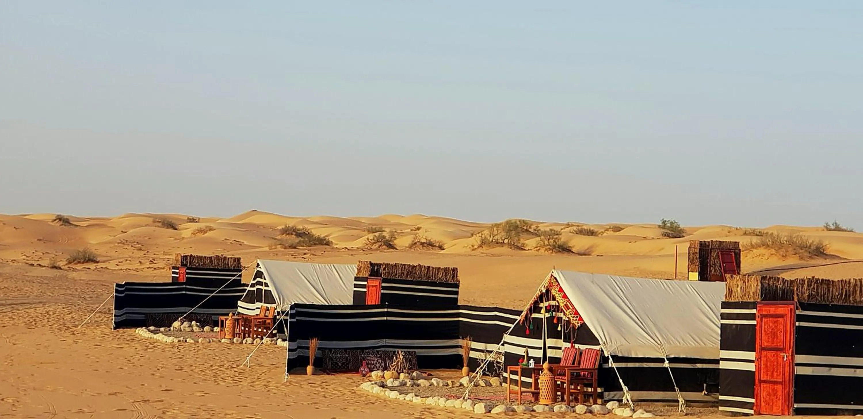 Natural landscape in Queen Desert camp