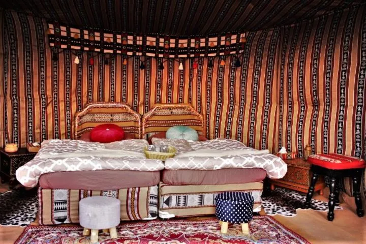 Bed in Queen Desert camp