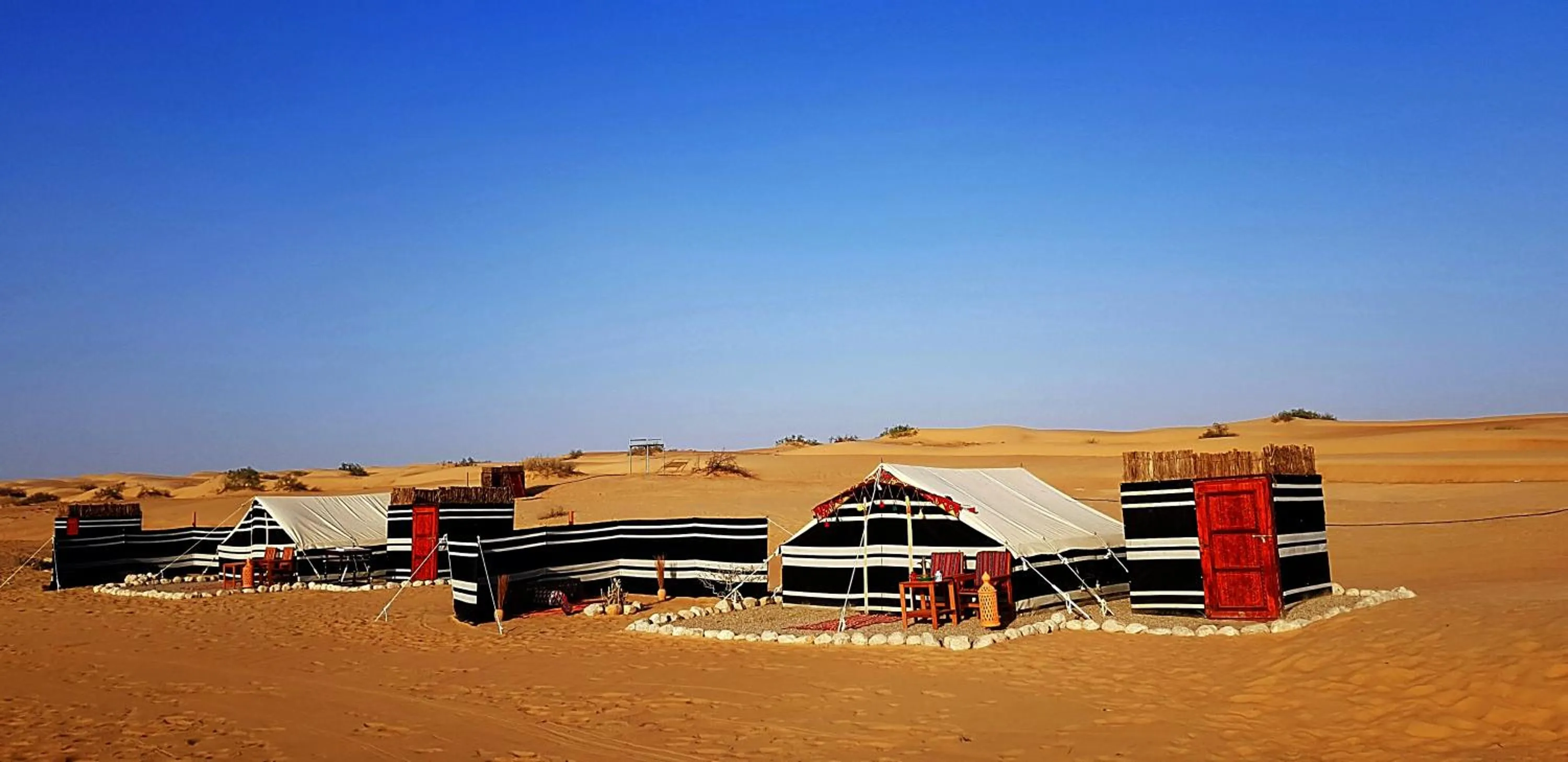 Area and facilities in Queen Desert camp