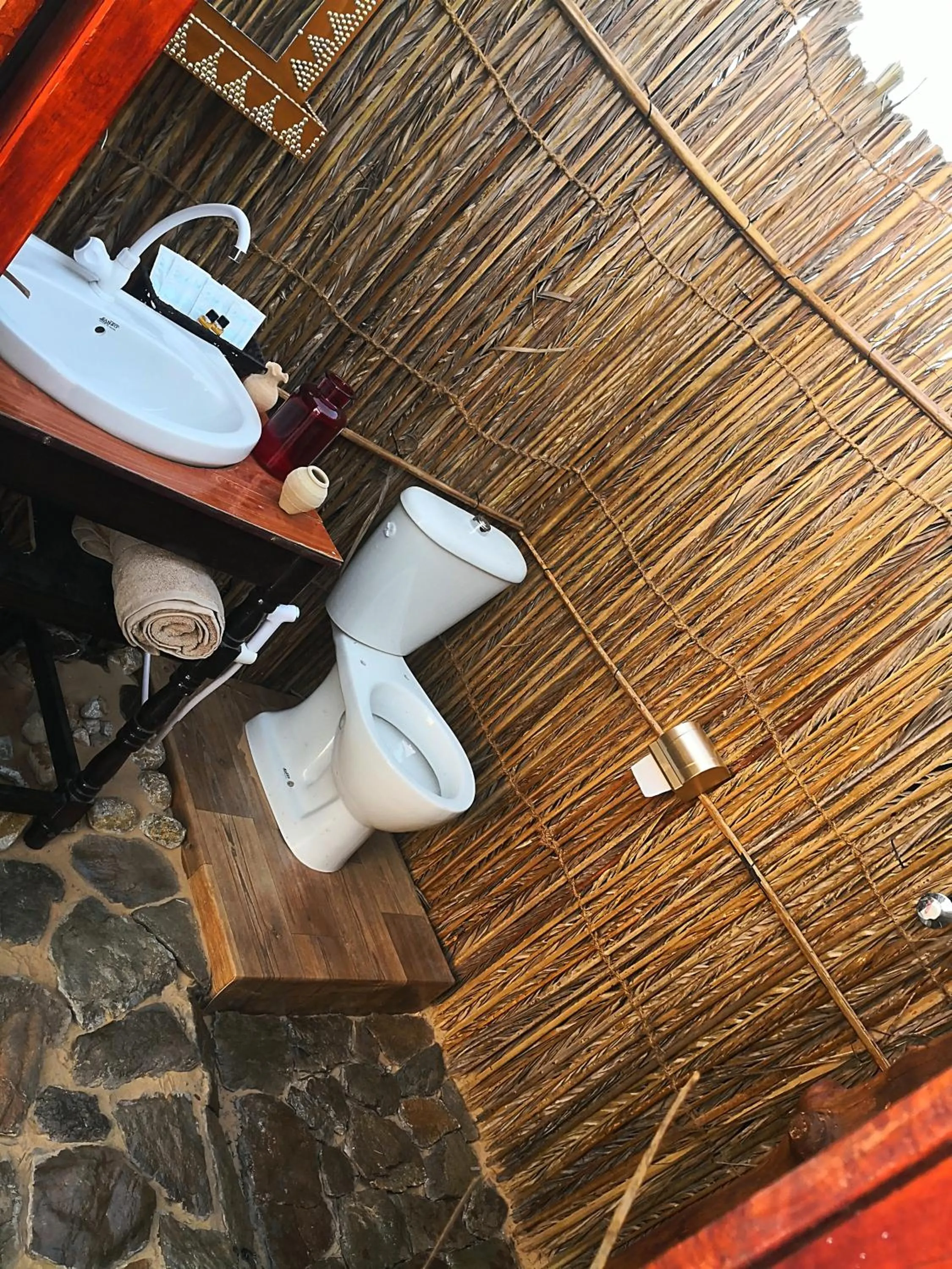 Bathroom in Queen Desert camp