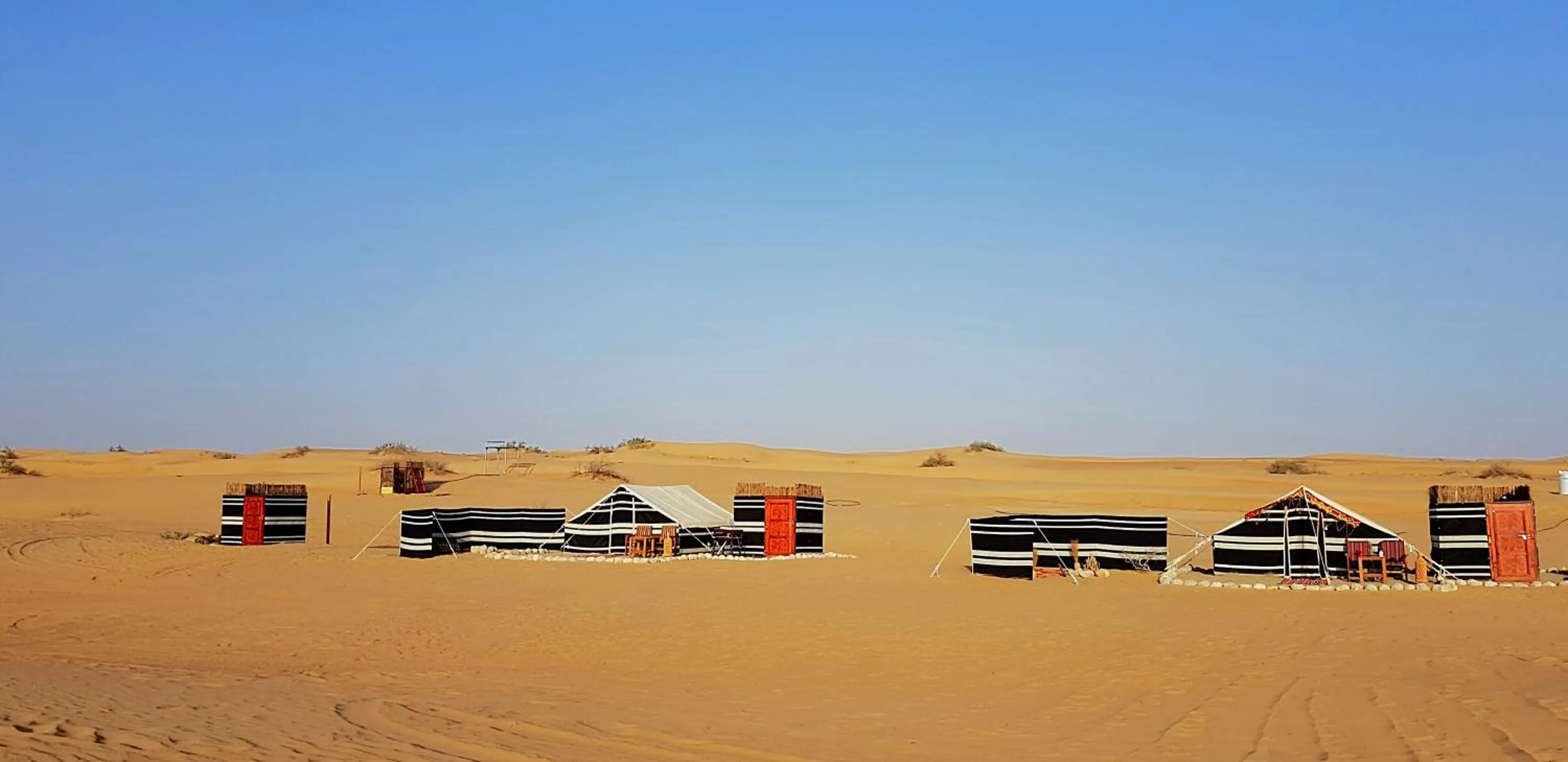 Natural landscape in Queen Desert camp