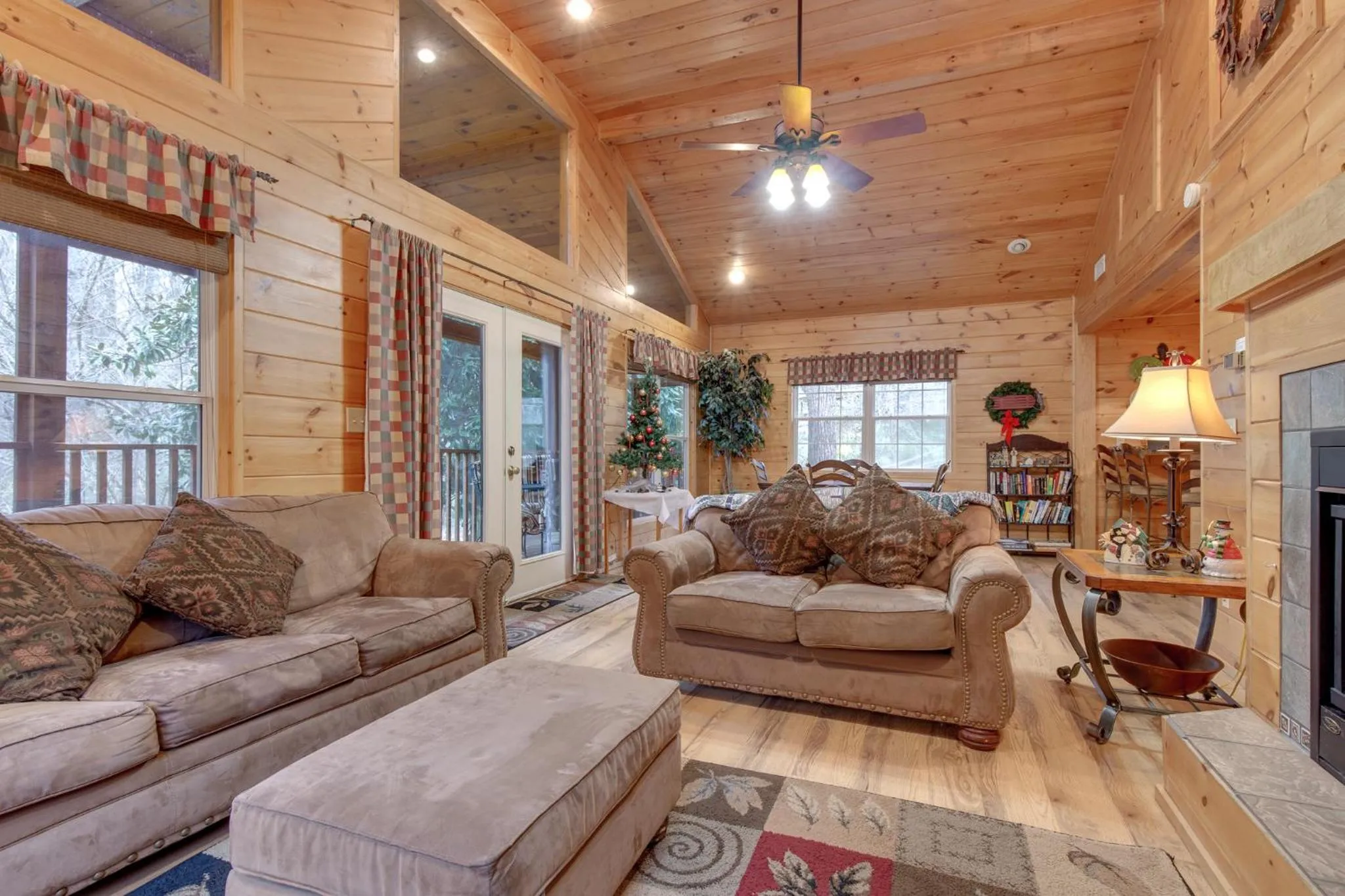 Living room in A Garden Blessing