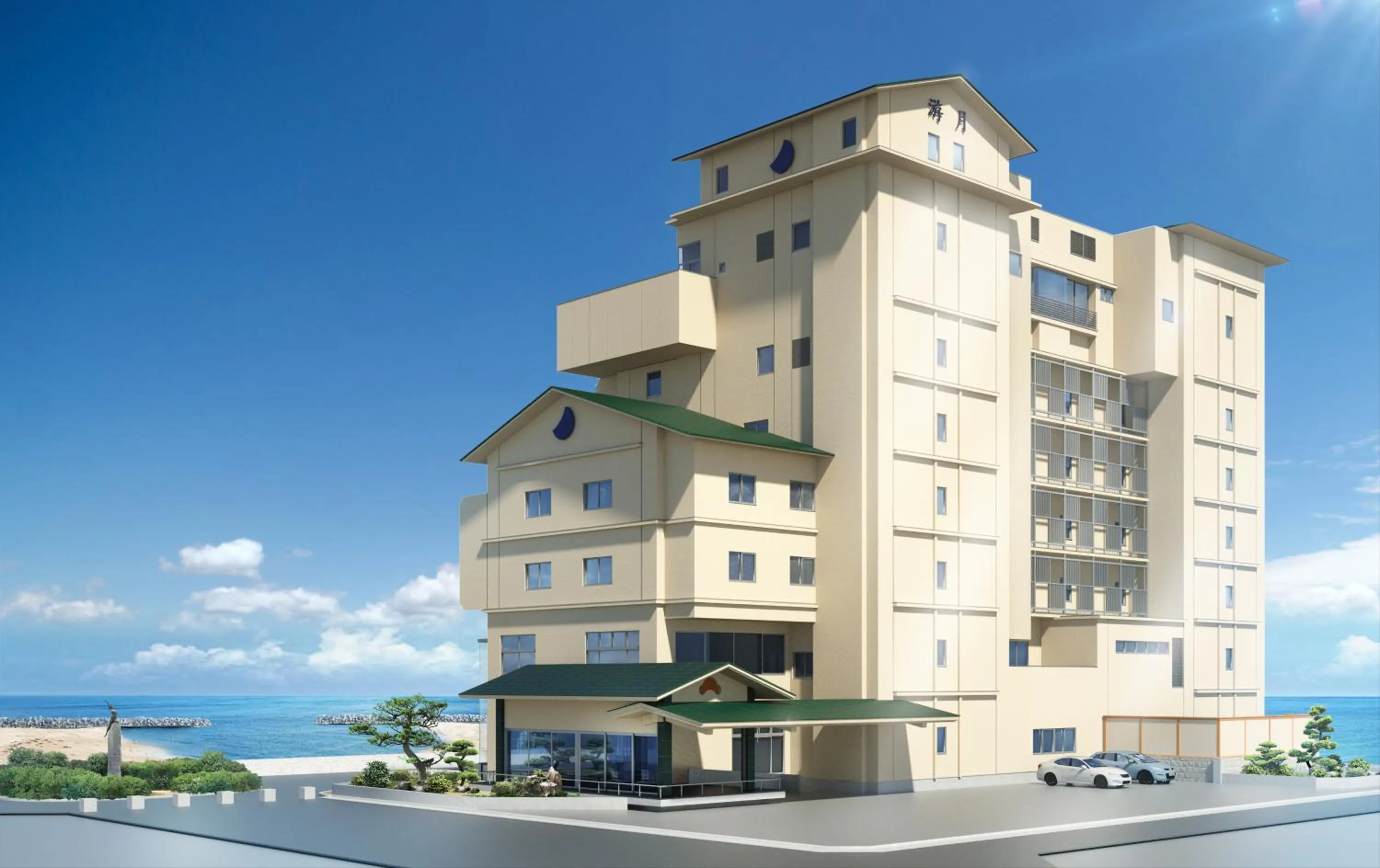 Property building in Kaike Yugetsu