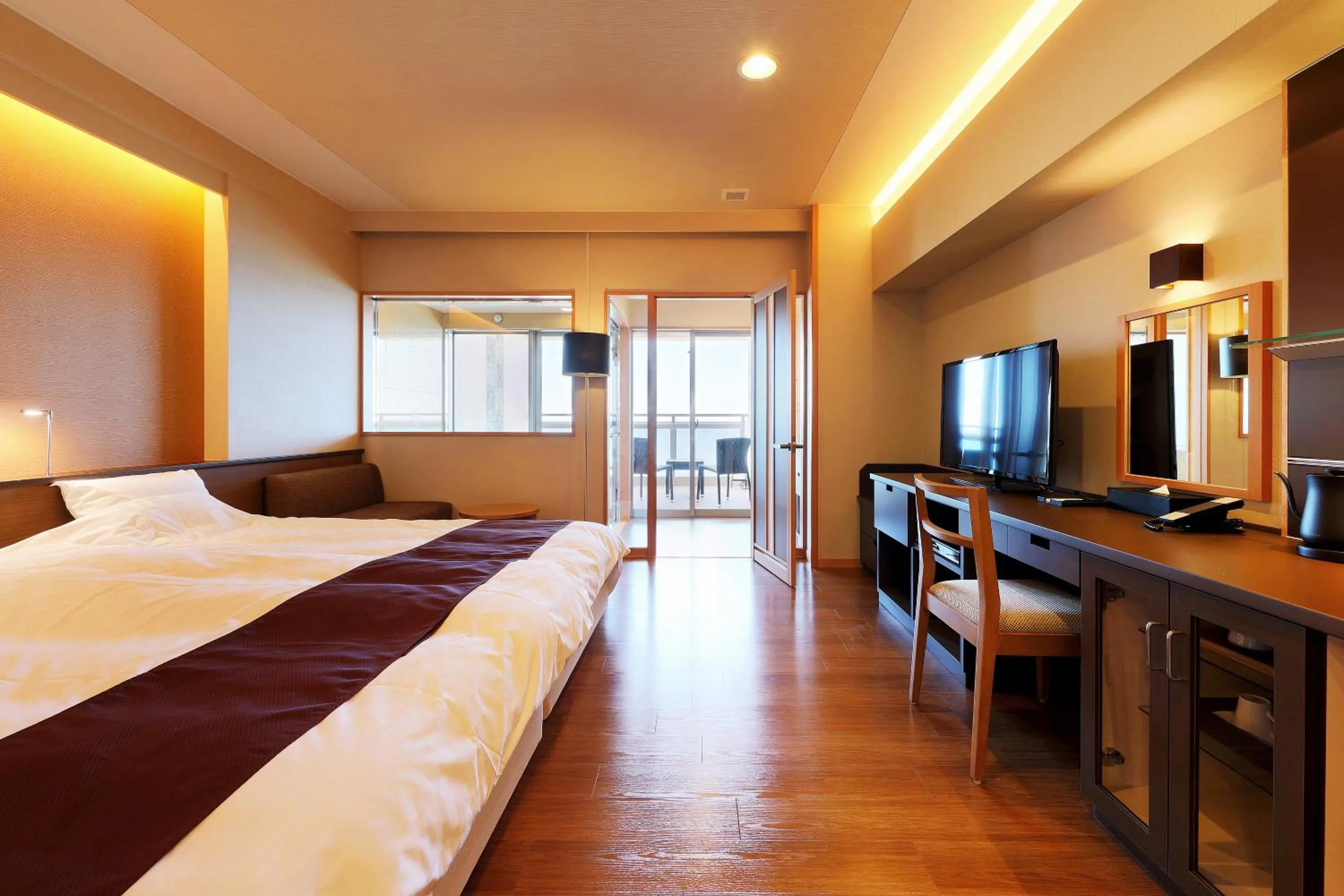 Bedroom in Kaike Yugetsu