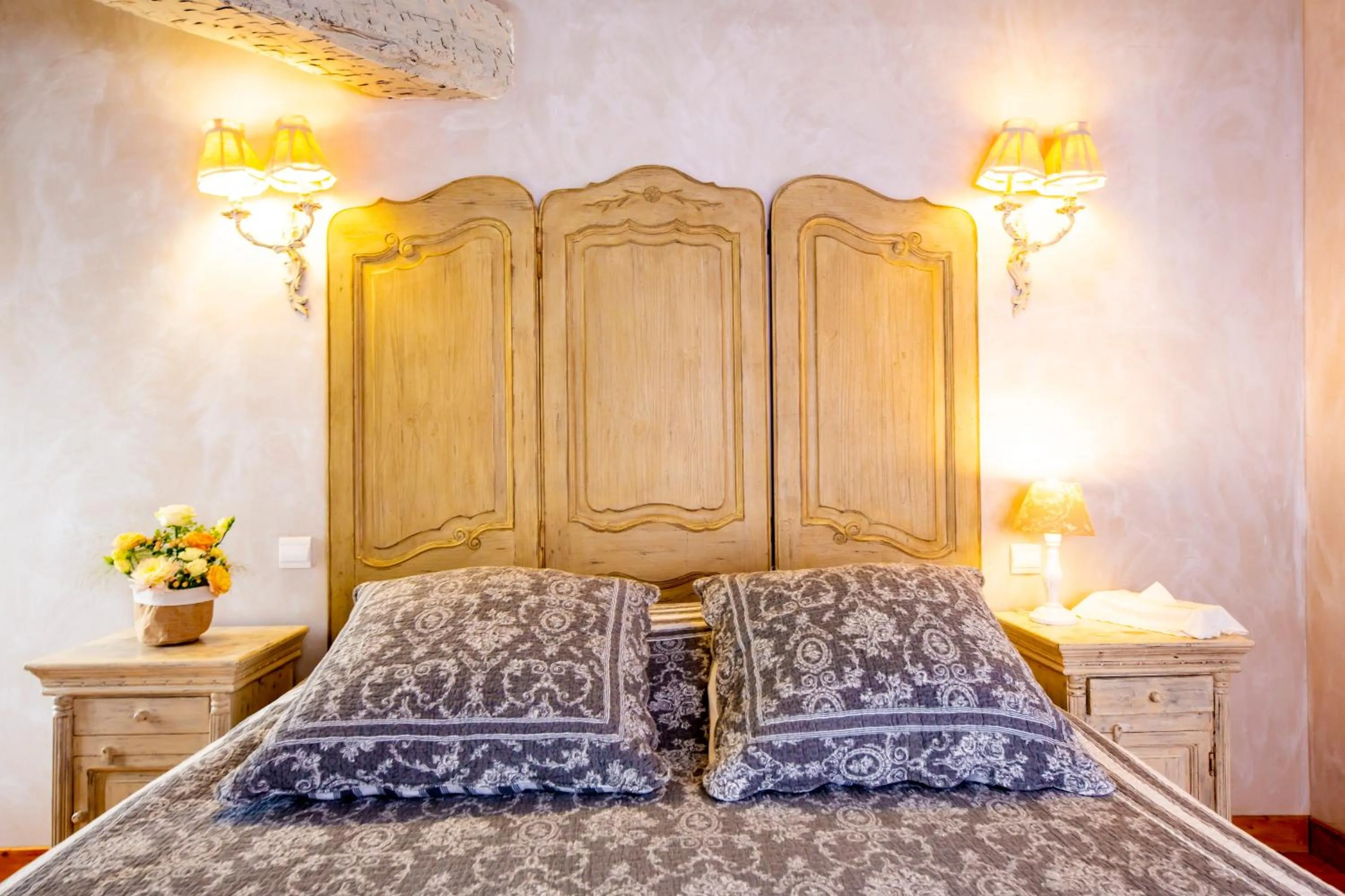 Bed in Le Moulin de Rudelle