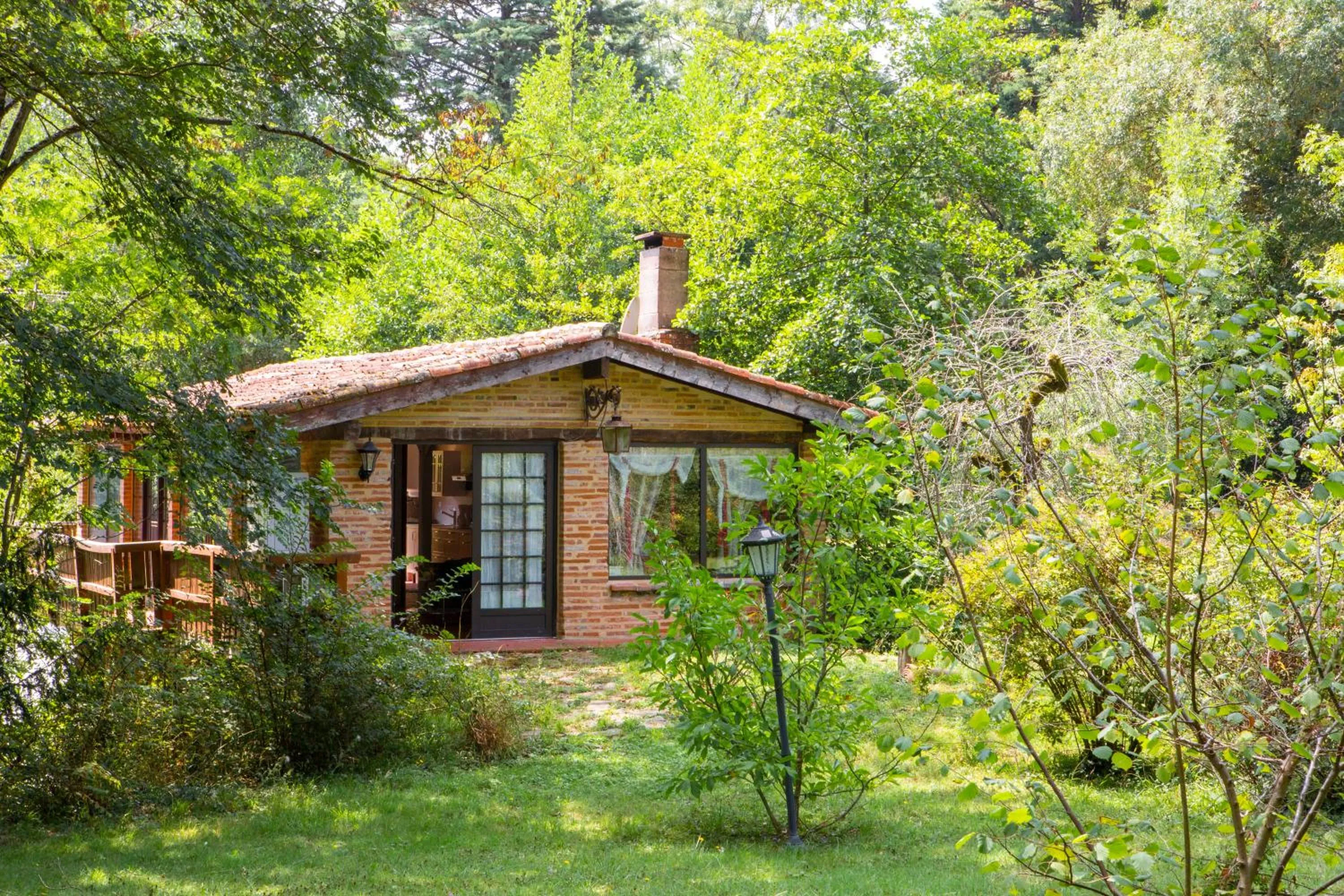 Garden in Le Moulin de Rudelle