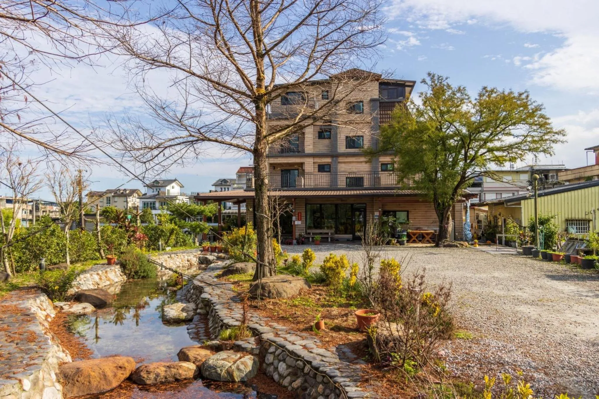 Property building in Post-mountain view