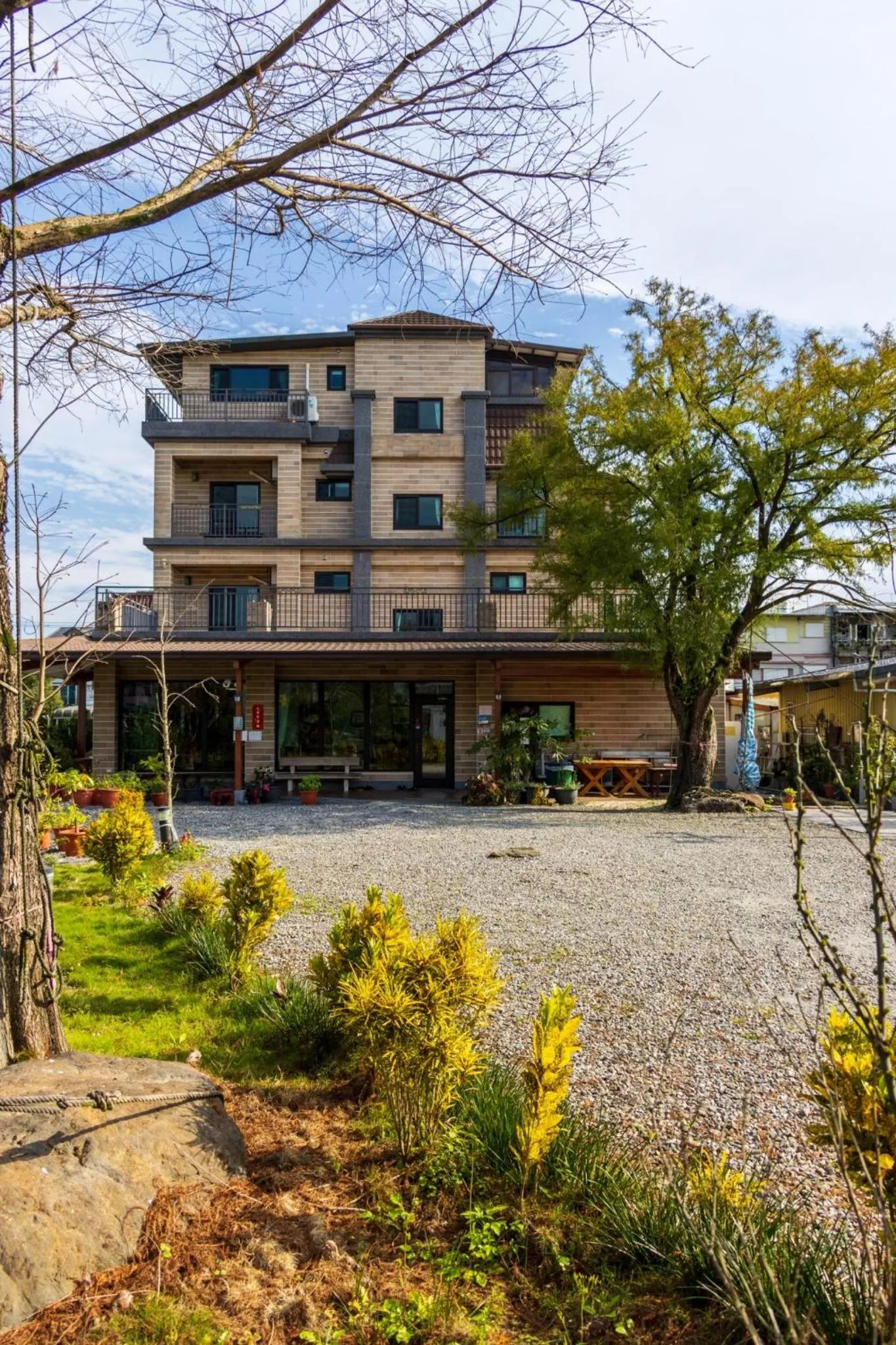 Property building in Post-mountain view