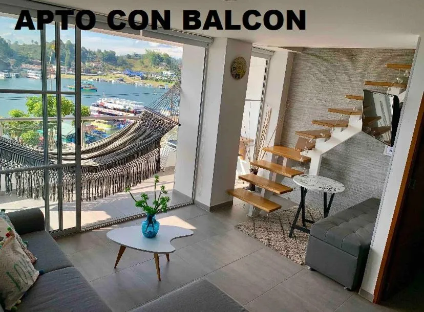 Living room in Apartamentos View, calle del Malecón frente al lago