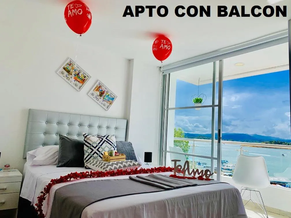 Bed in Apartamentos View, calle del Malecón frente al lago