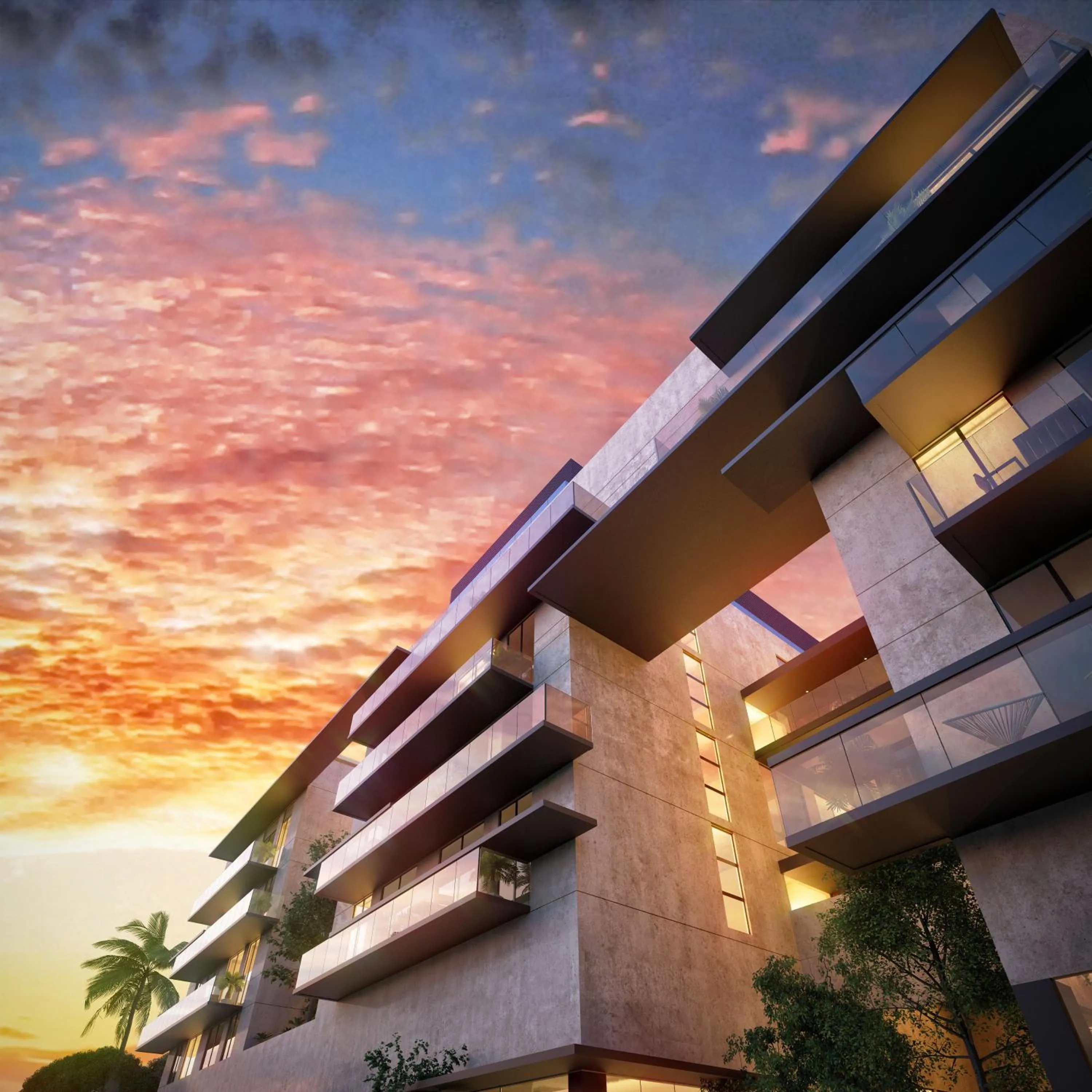 Property building in Singular Joy Downtown Residences