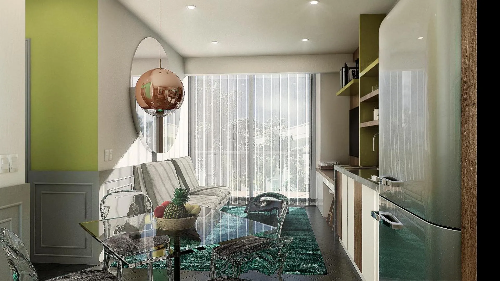 Photo of the whole room in Singular Joy Downtown Residences