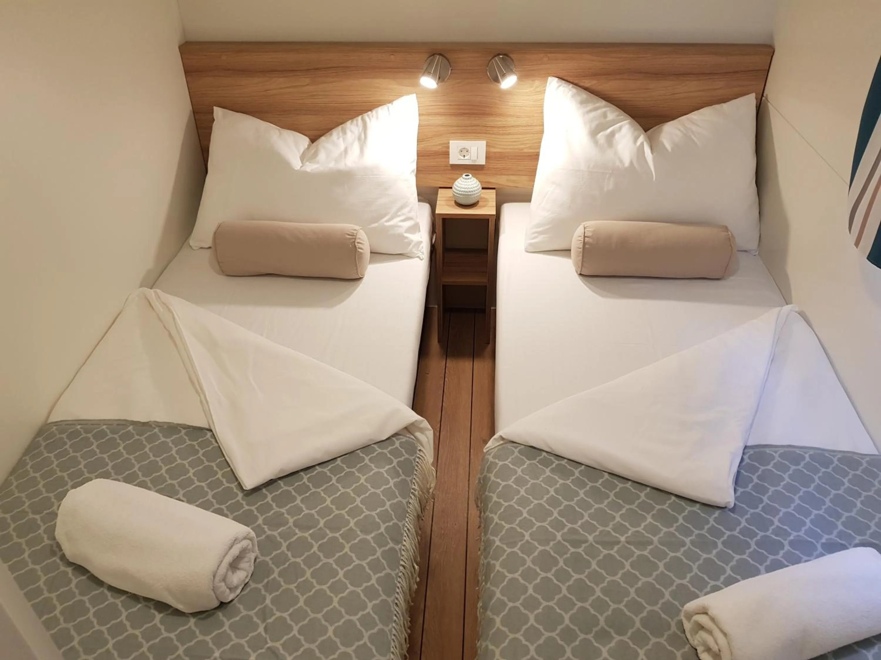 Bedroom, Bed in Mobile Homes Banko in Bijela Uvala and Zelena laguna