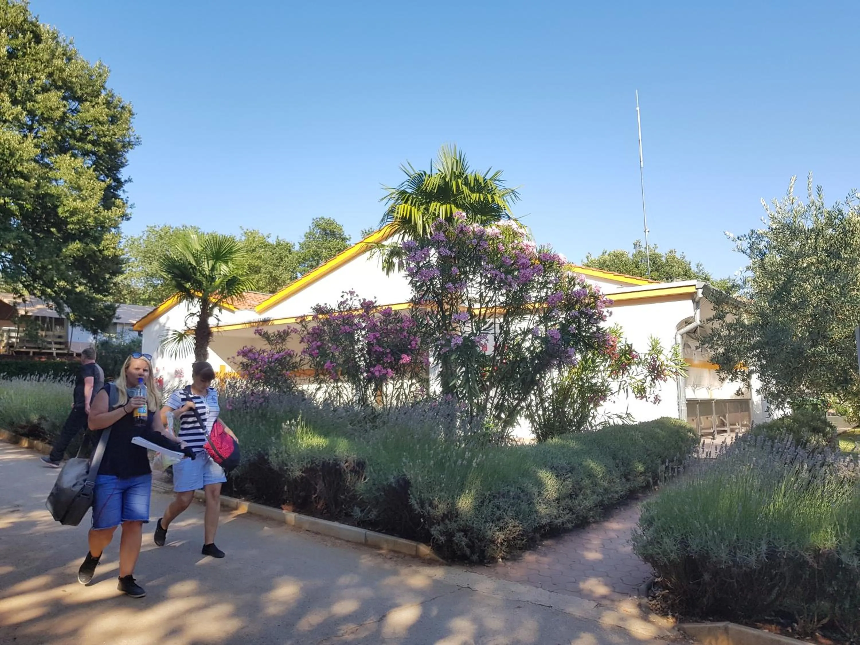 People in Mobile Homes Banko in Bijela Uvala and Zelena laguna