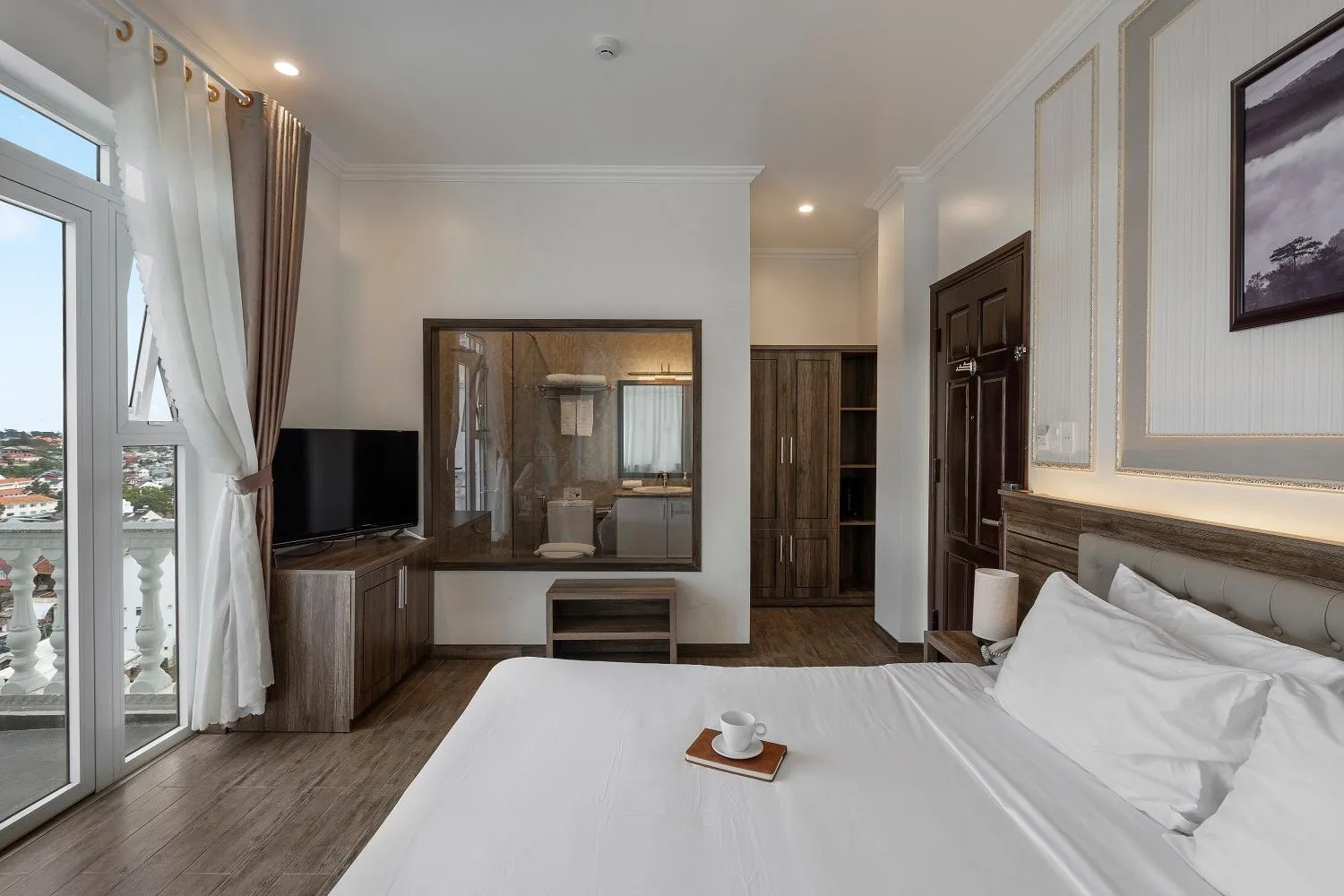 Bed in New Life Hotel - Da Lat
