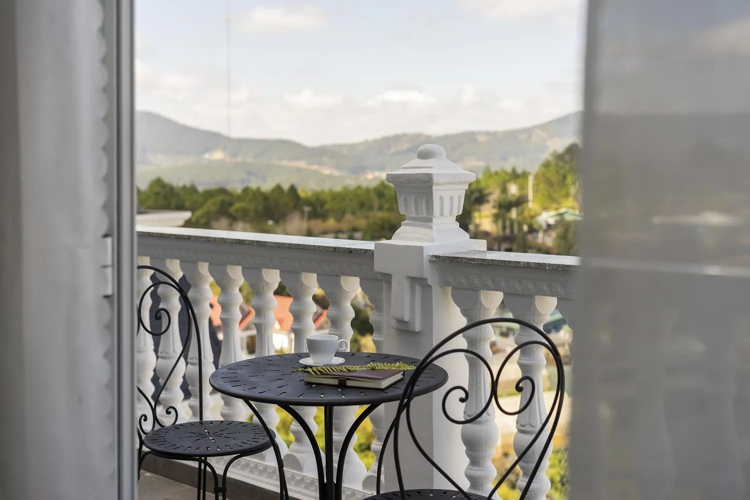 Balcony/Terrace in New Life Hotel - Da Lat