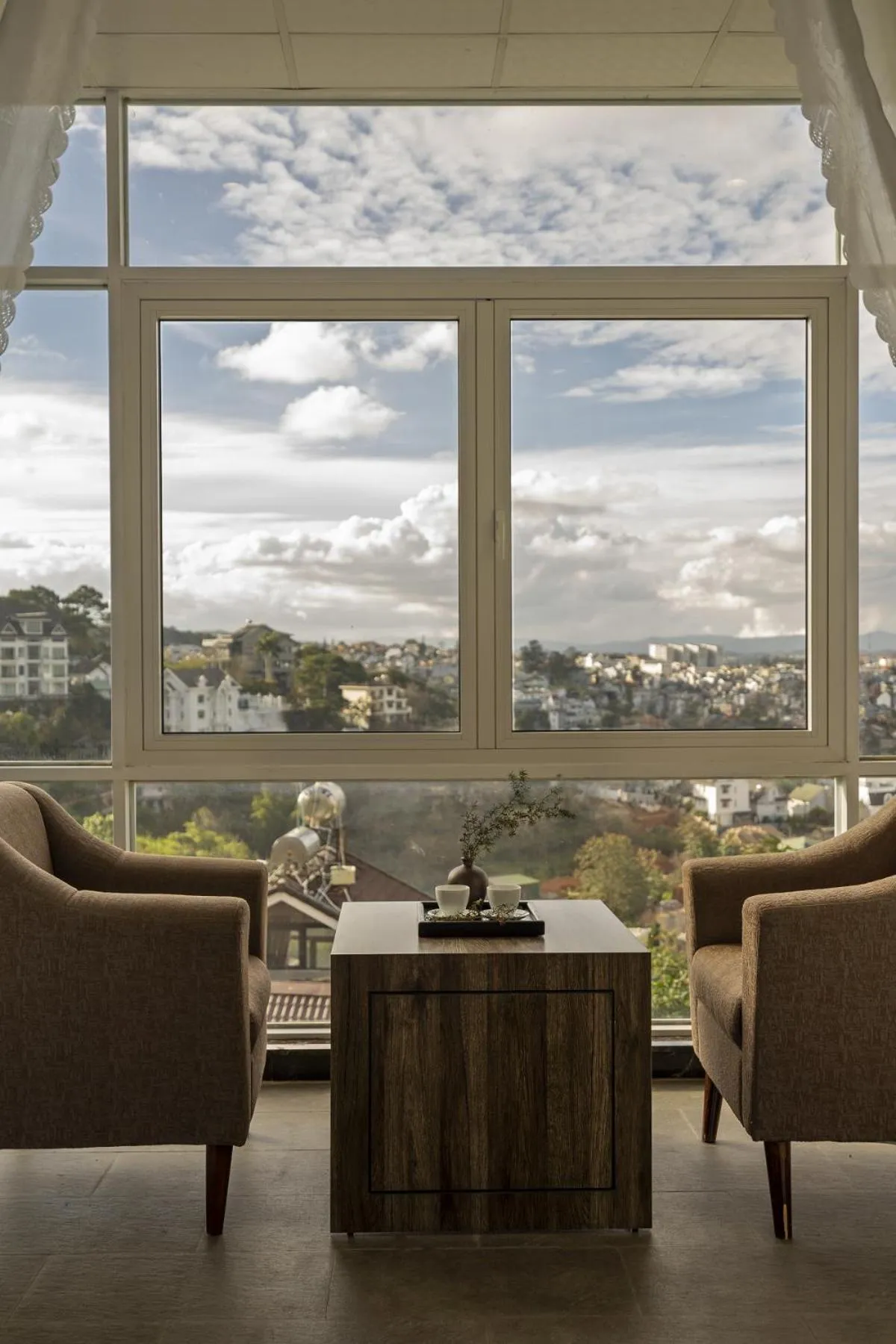 Balcony/Terrace in New Life Hotel - Da Lat