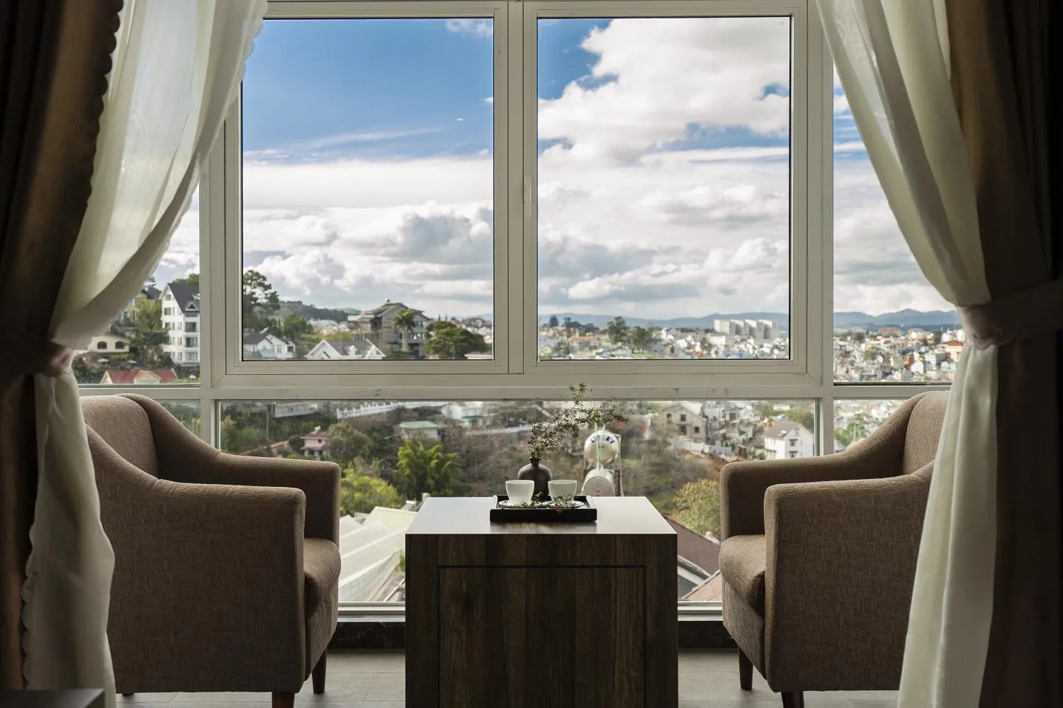 Balcony/Terrace in New Life Hotel - Da Lat