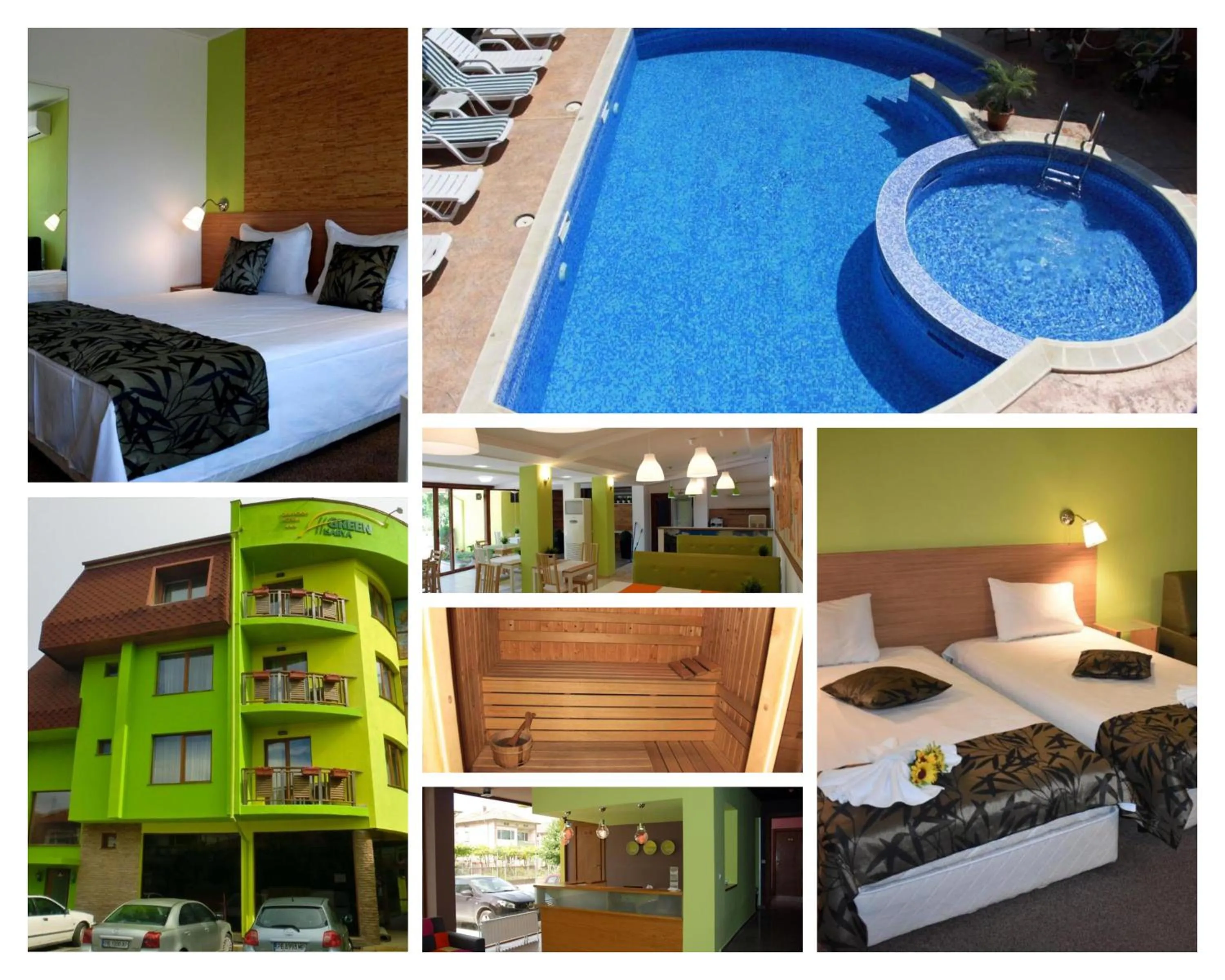 Property building in Green Hisar Hotel Family