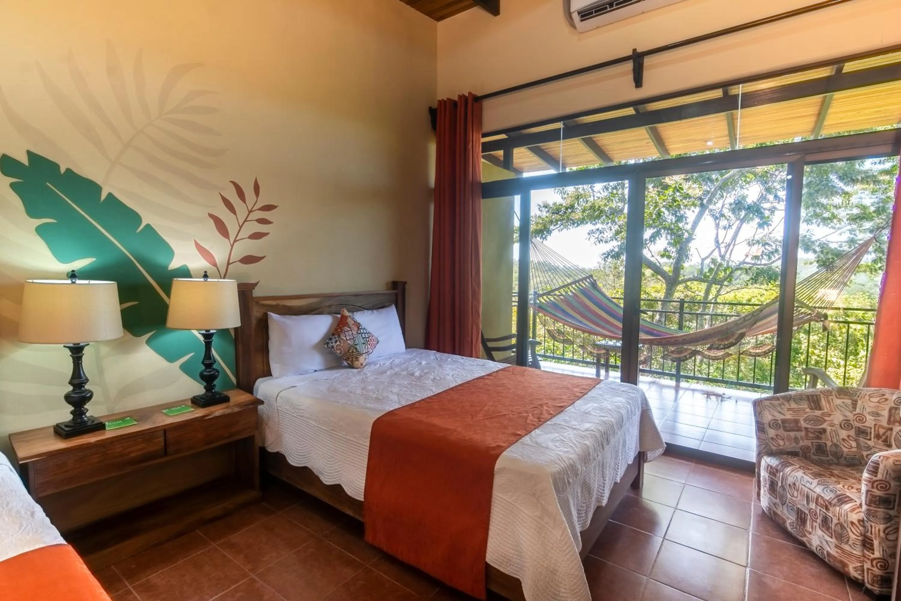 Bed in Rinconcito Lodge