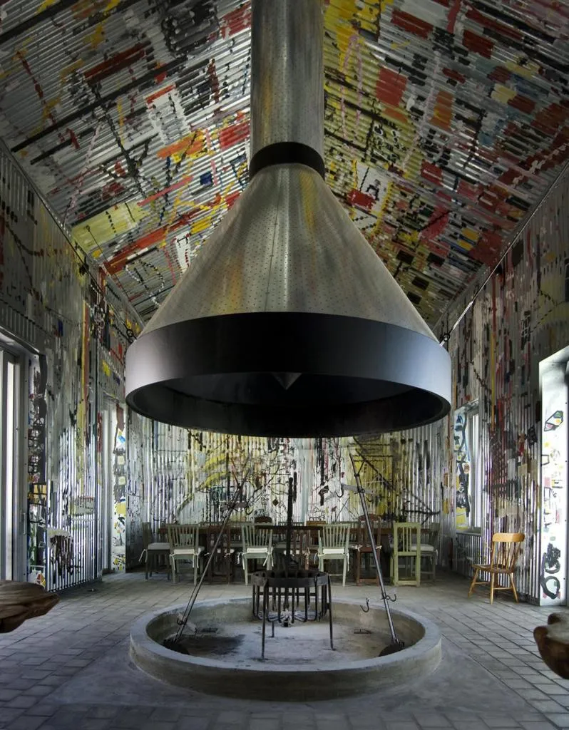 Decorative detail in Estancia VIK José Ignacio