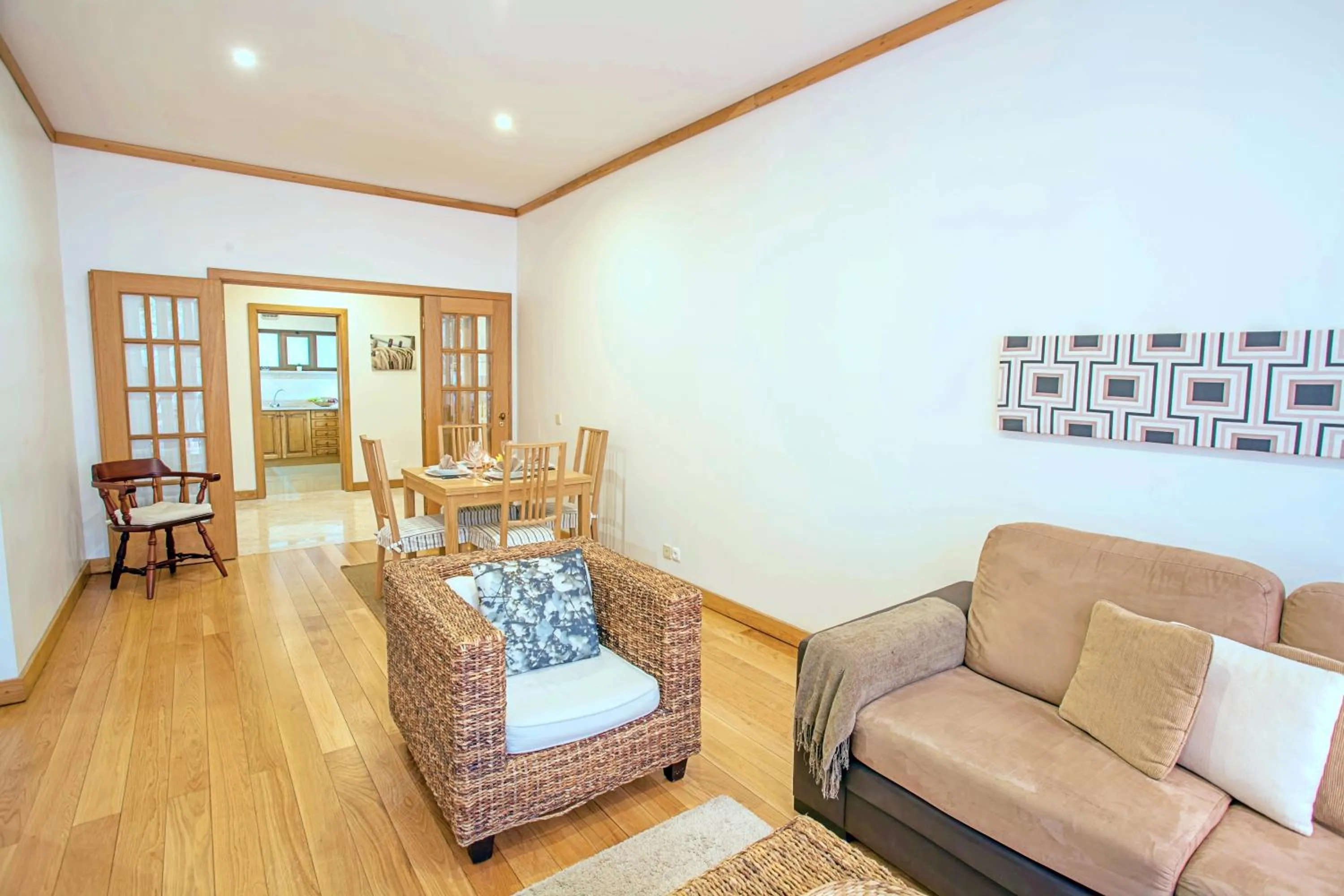 Living room in Quinta Miramar