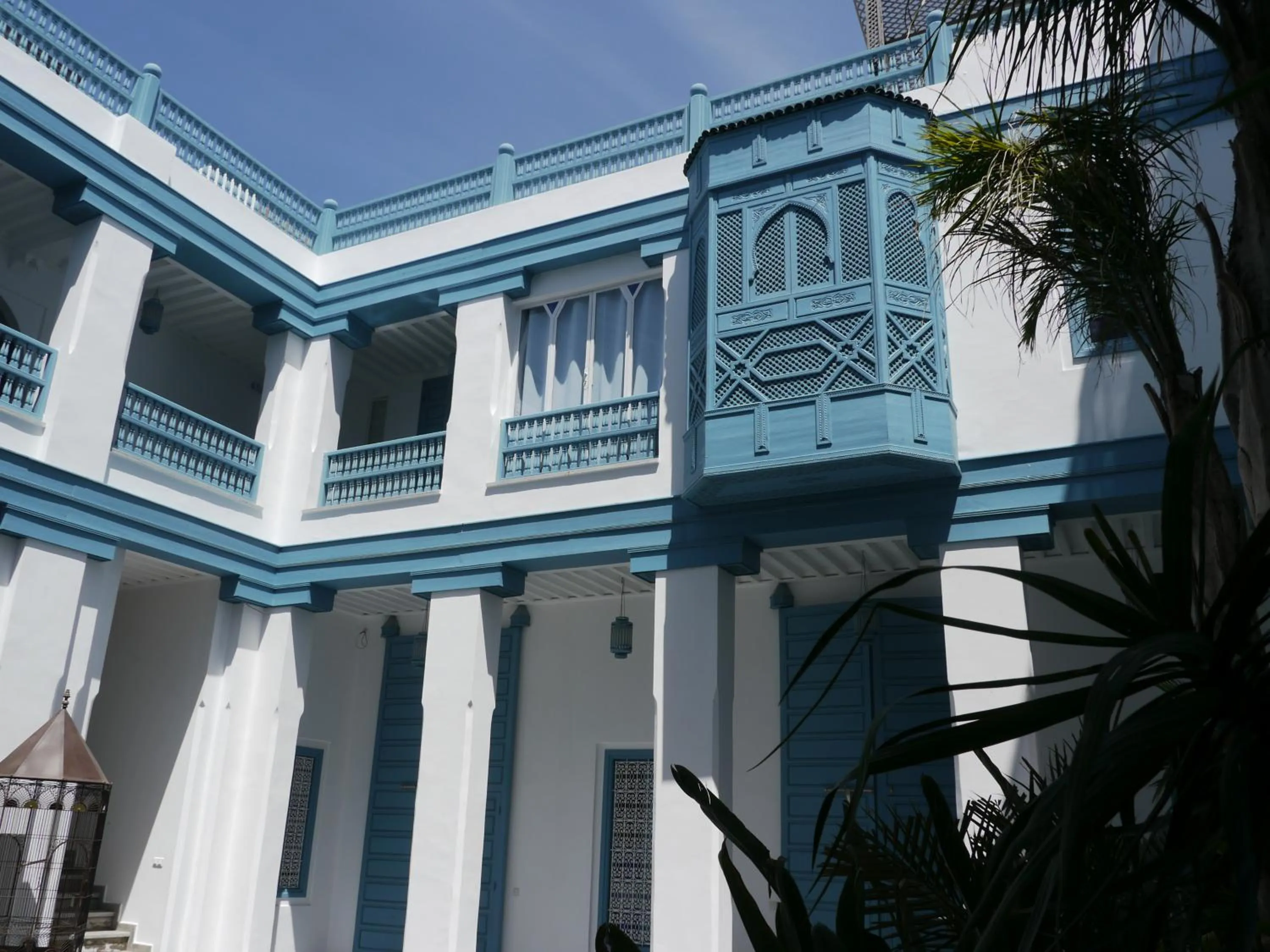Decorative detail in Riad Le Perroquet Bleu Suites & Spa