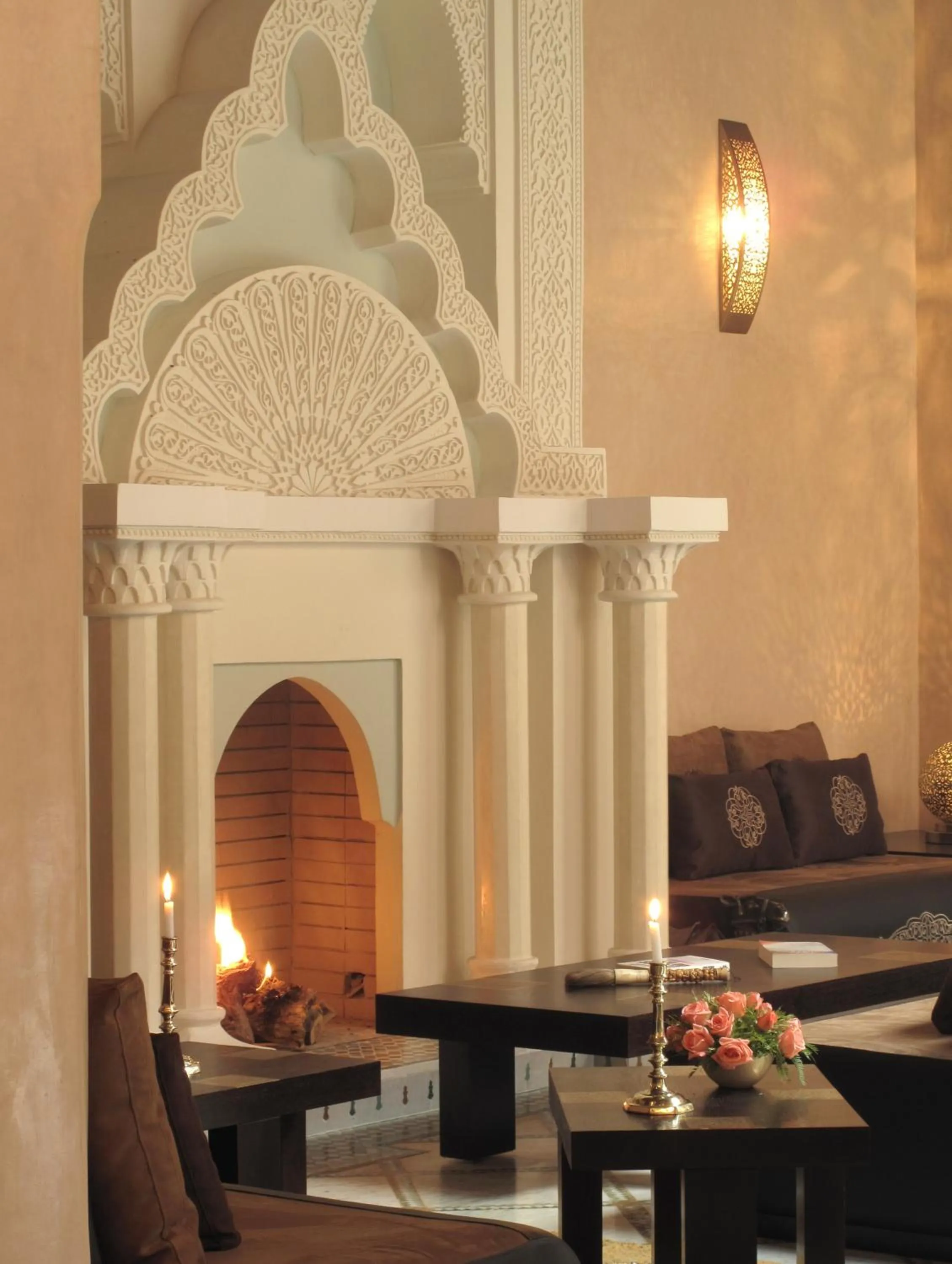 Decorative detail in Riad Le Perroquet Bleu Suites & Spa