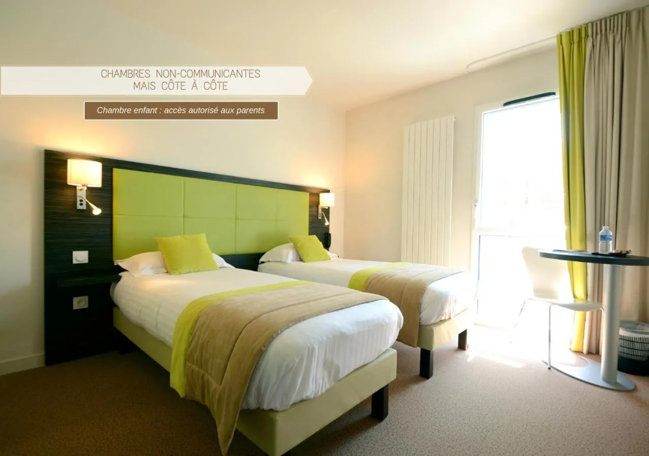 Bed in The Originals City, Hôtel La Verriaire, Cholet Sud