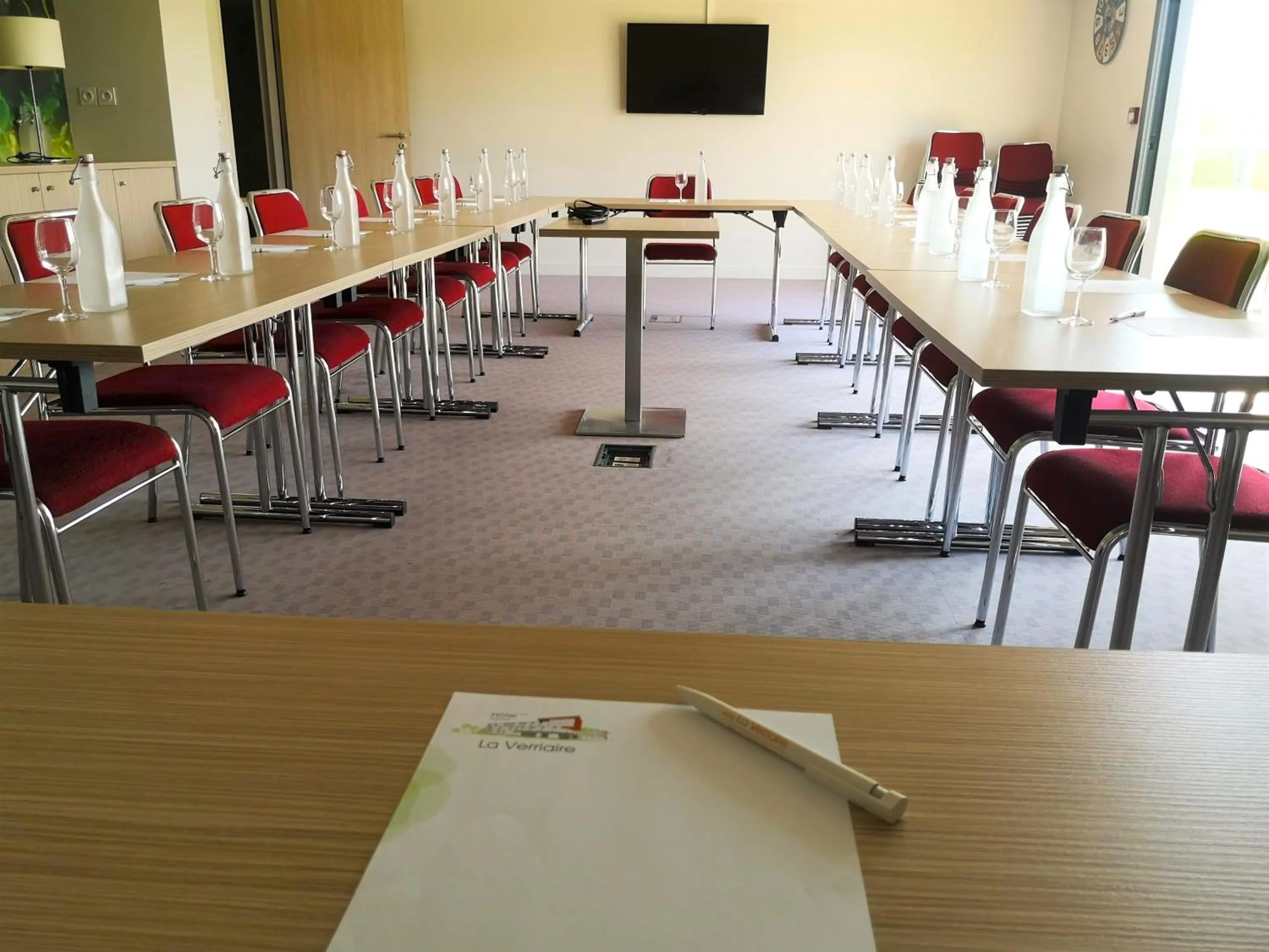Meeting/conference room in The Originals City, Hôtel La Verriaire, Cholet Sud