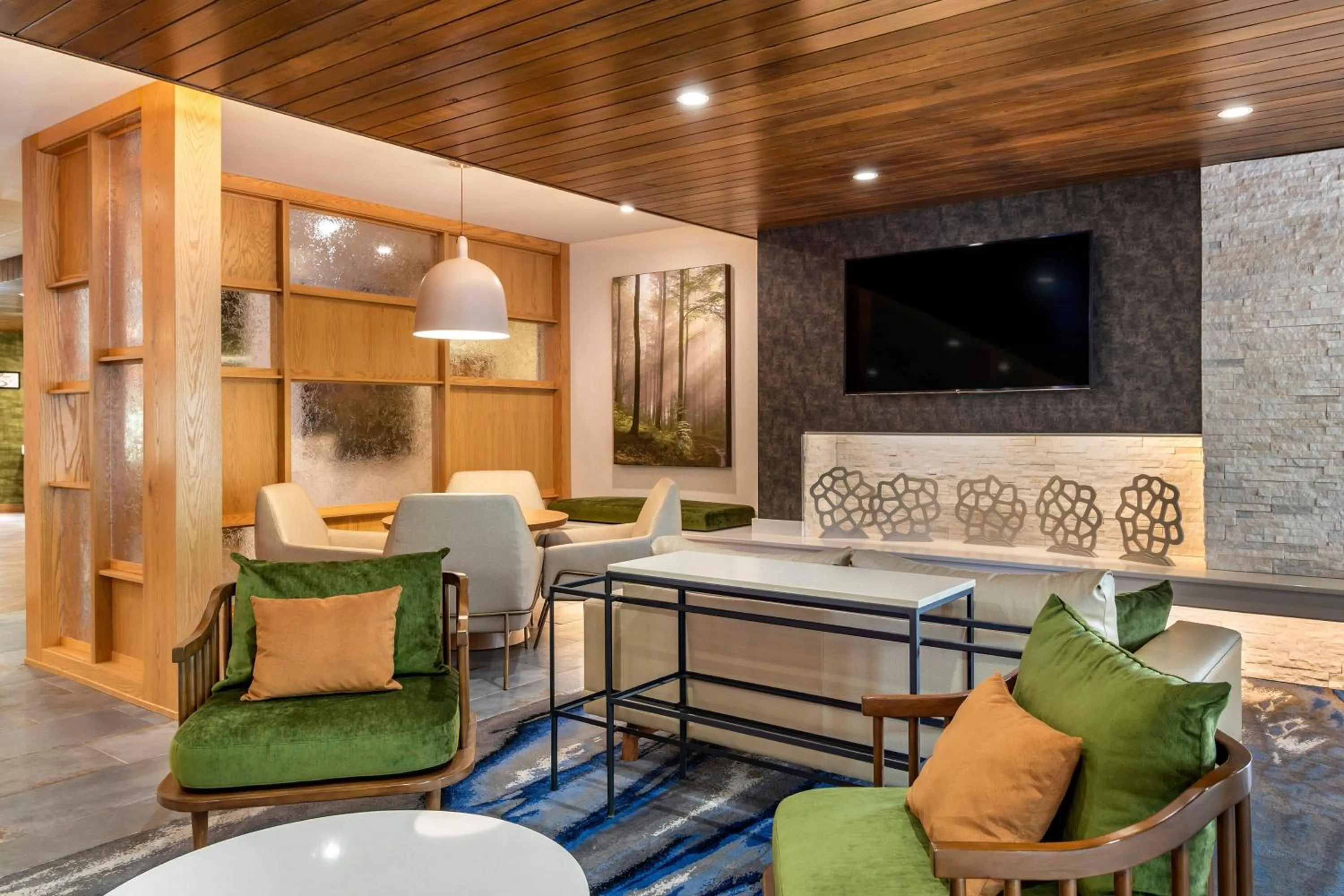 Lobby or reception in Fairfield Inn & Suites by Marriott Helen