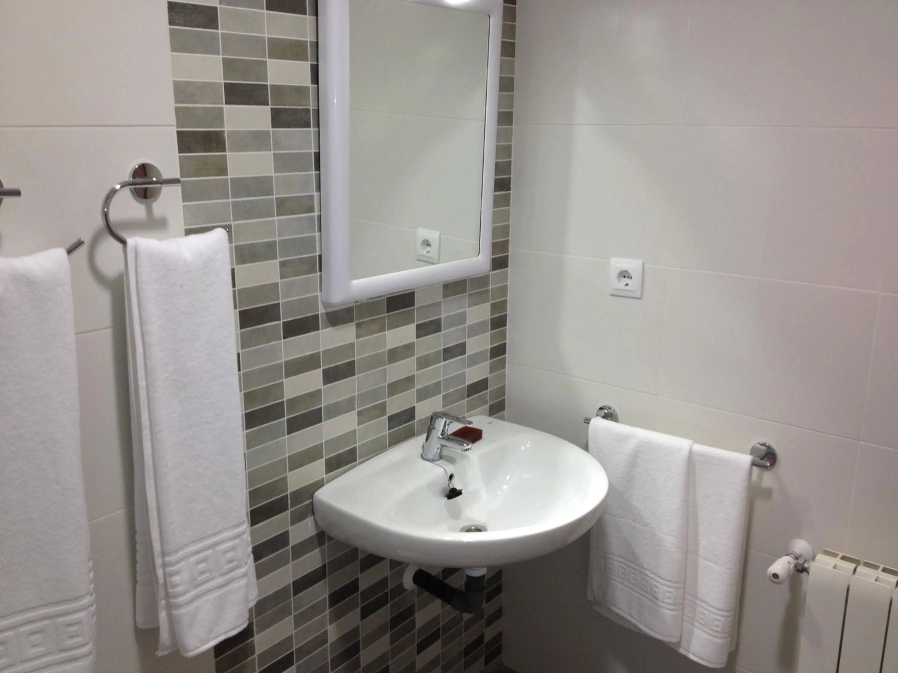 Shower in Pension La Puntica