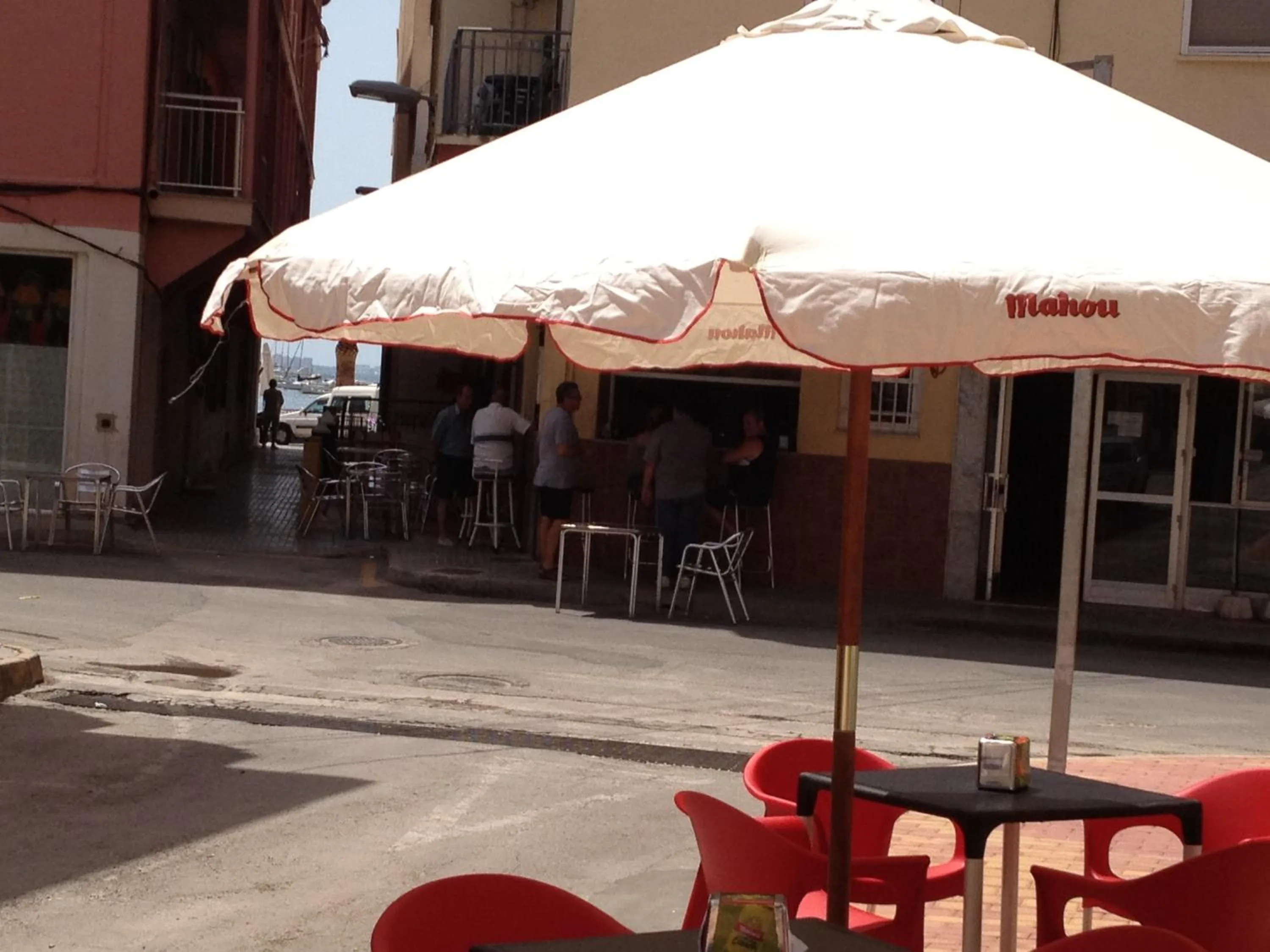 Area and facilities in Pension La Puntica