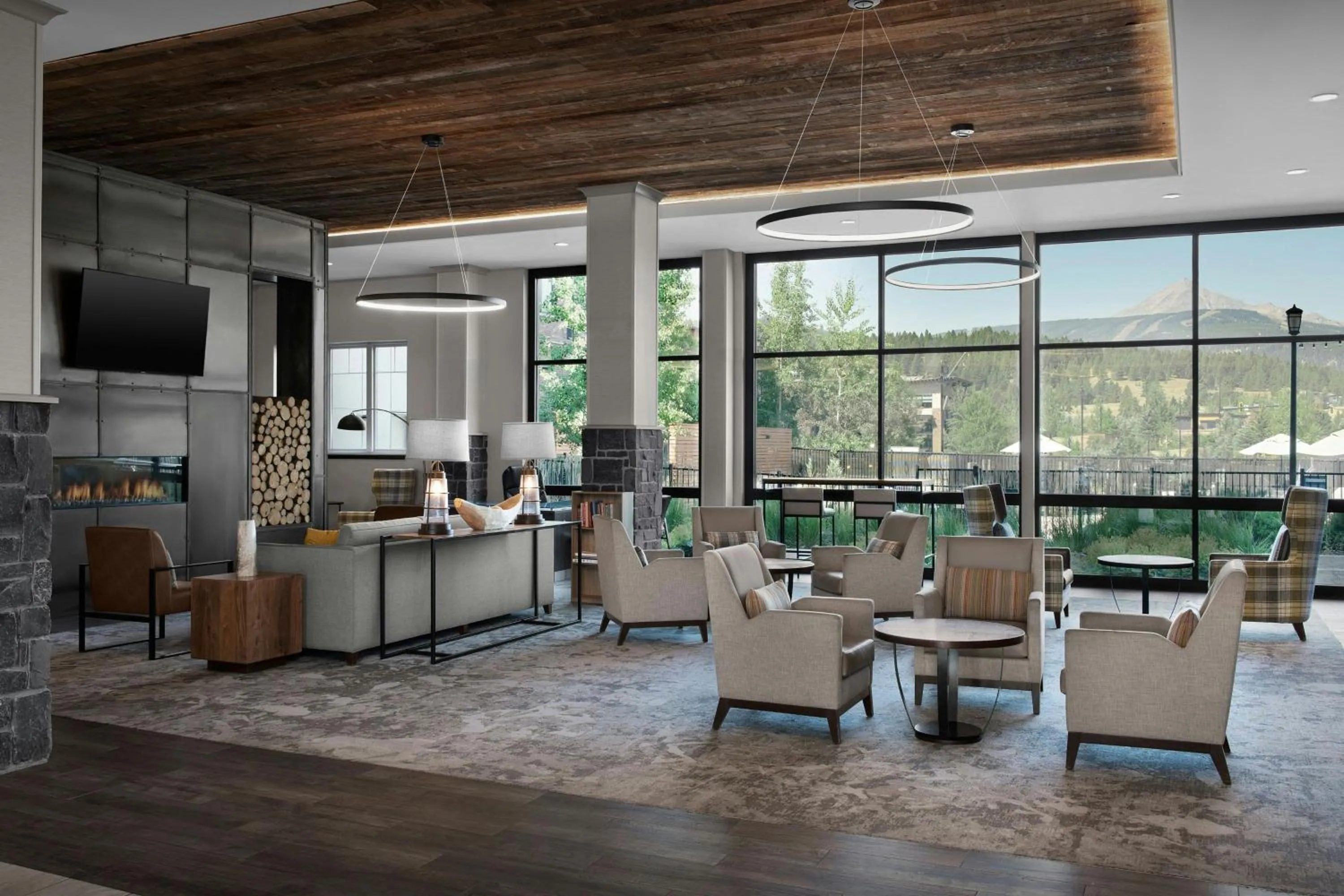 Lobby or reception in Residence Inn by Marriott Big Sky/The Wilson Hotel