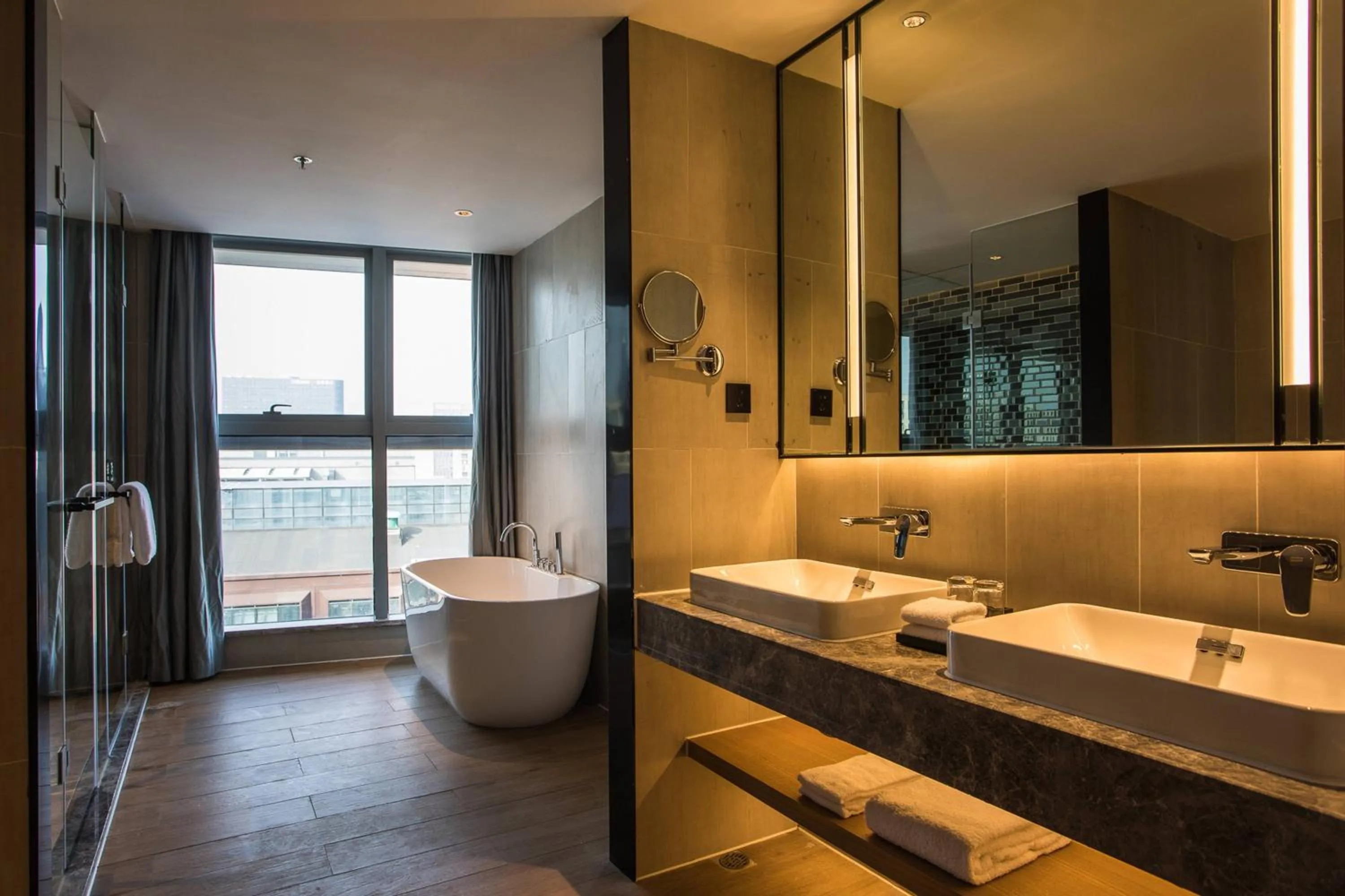 Bathroom in Fairfield by Marriott Hangzhou Xintiandi