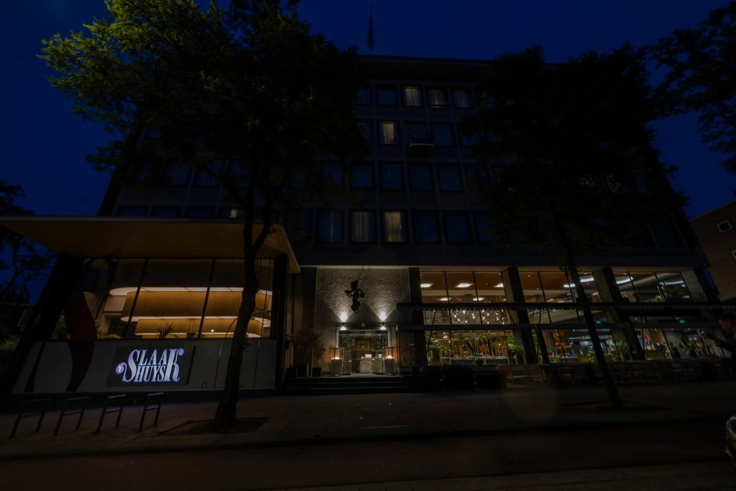 Property building in Fletcher Boutique Hotel Slaak-Rotterdam