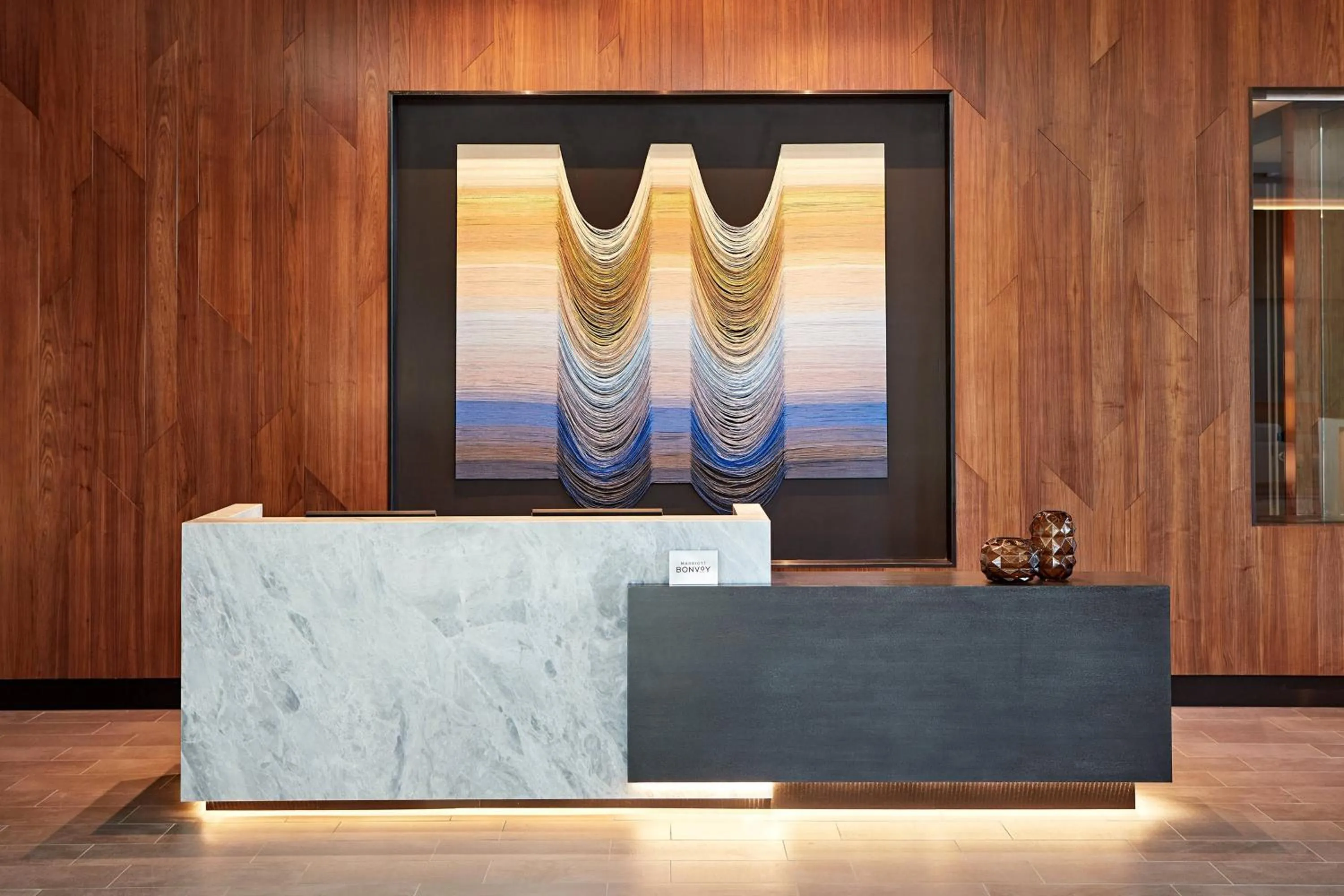 Lobby or reception in AC Hotel by Marriott San Jose Santa Clara