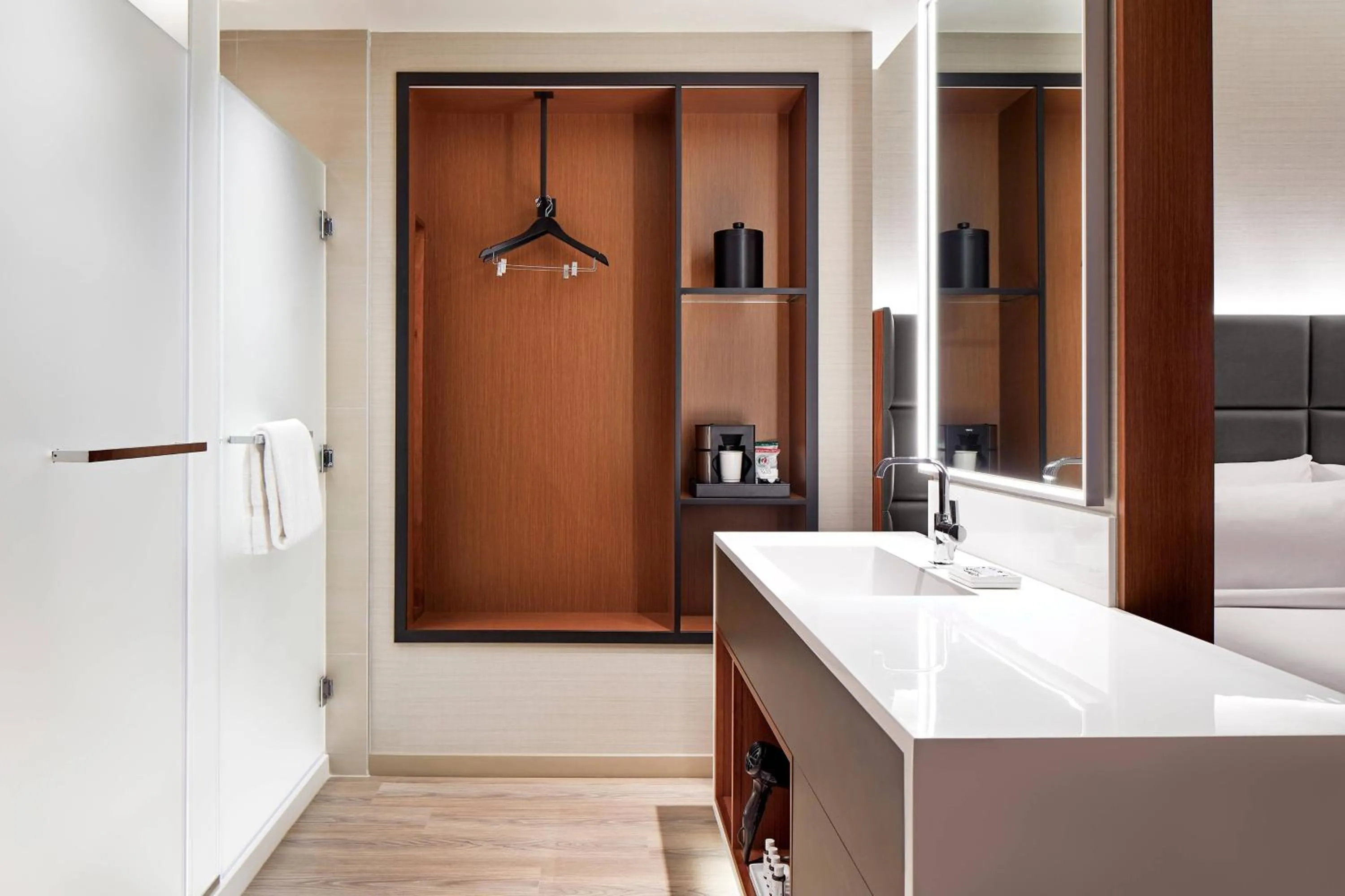 Bathroom in AC Hotel by Marriott San Jose Santa Clara