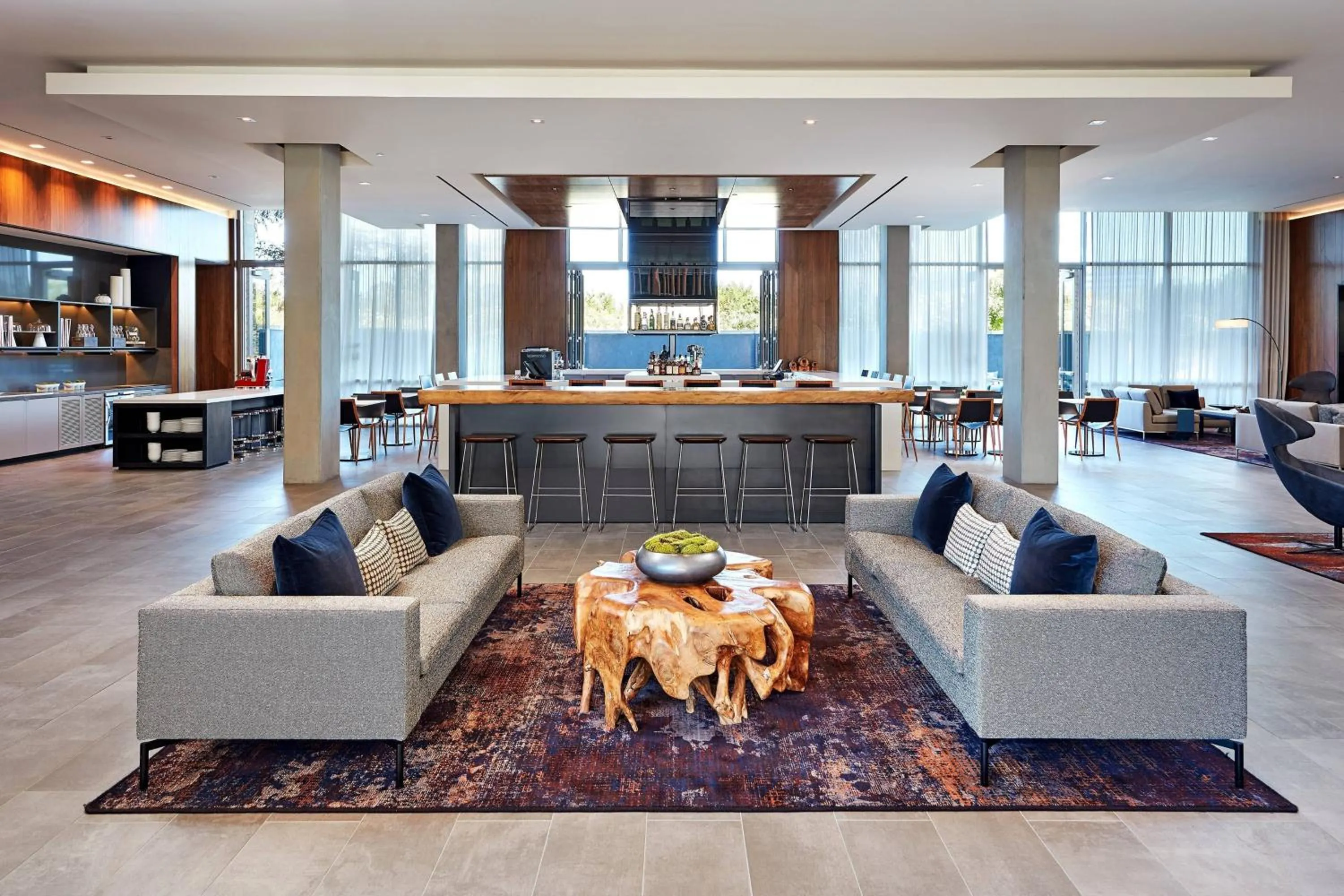 Lobby or reception in AC Hotel by Marriott San Jose Santa Clara