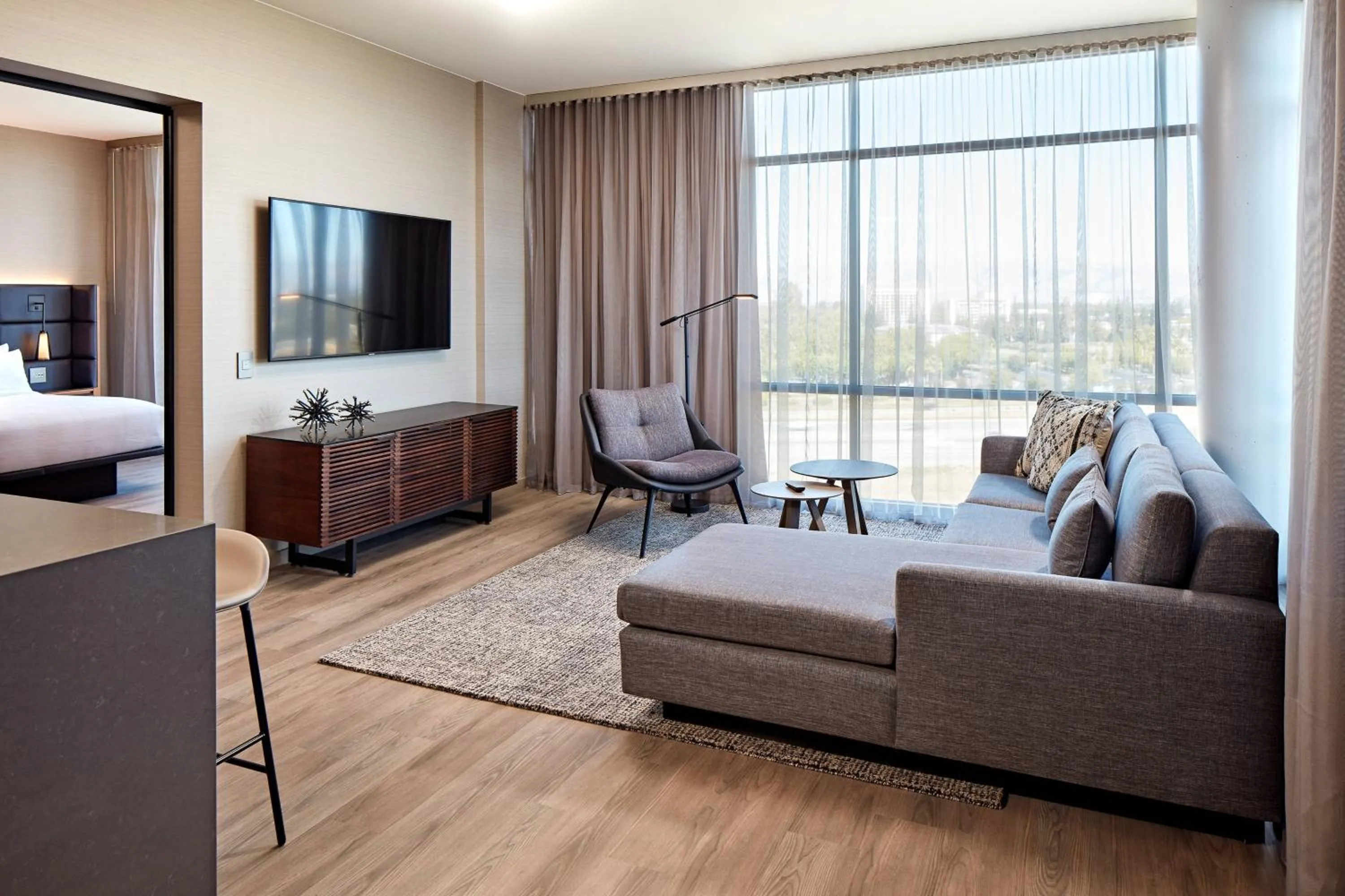 Bedroom, Bed in AC Hotel by Marriott San Jose Santa Clara