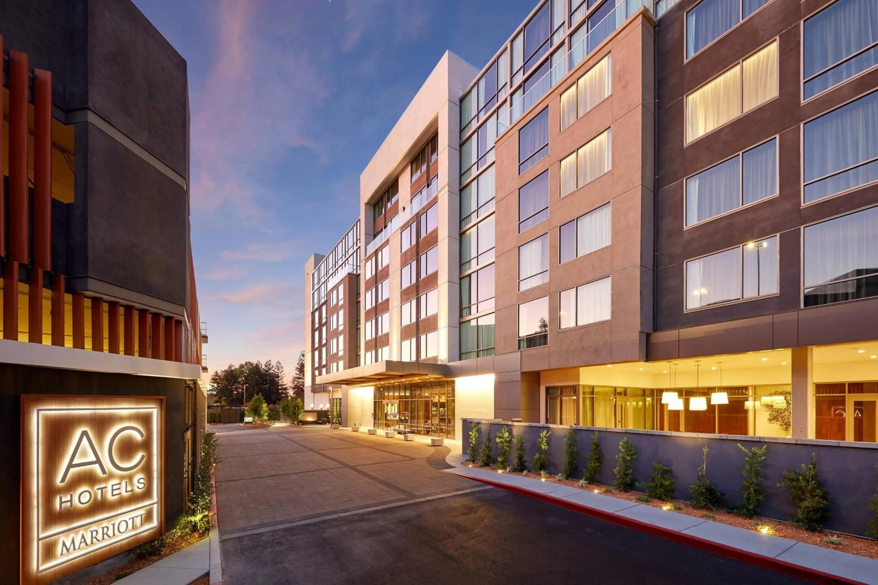 Property building in AC Hotel by Marriott San Jose Santa Clara