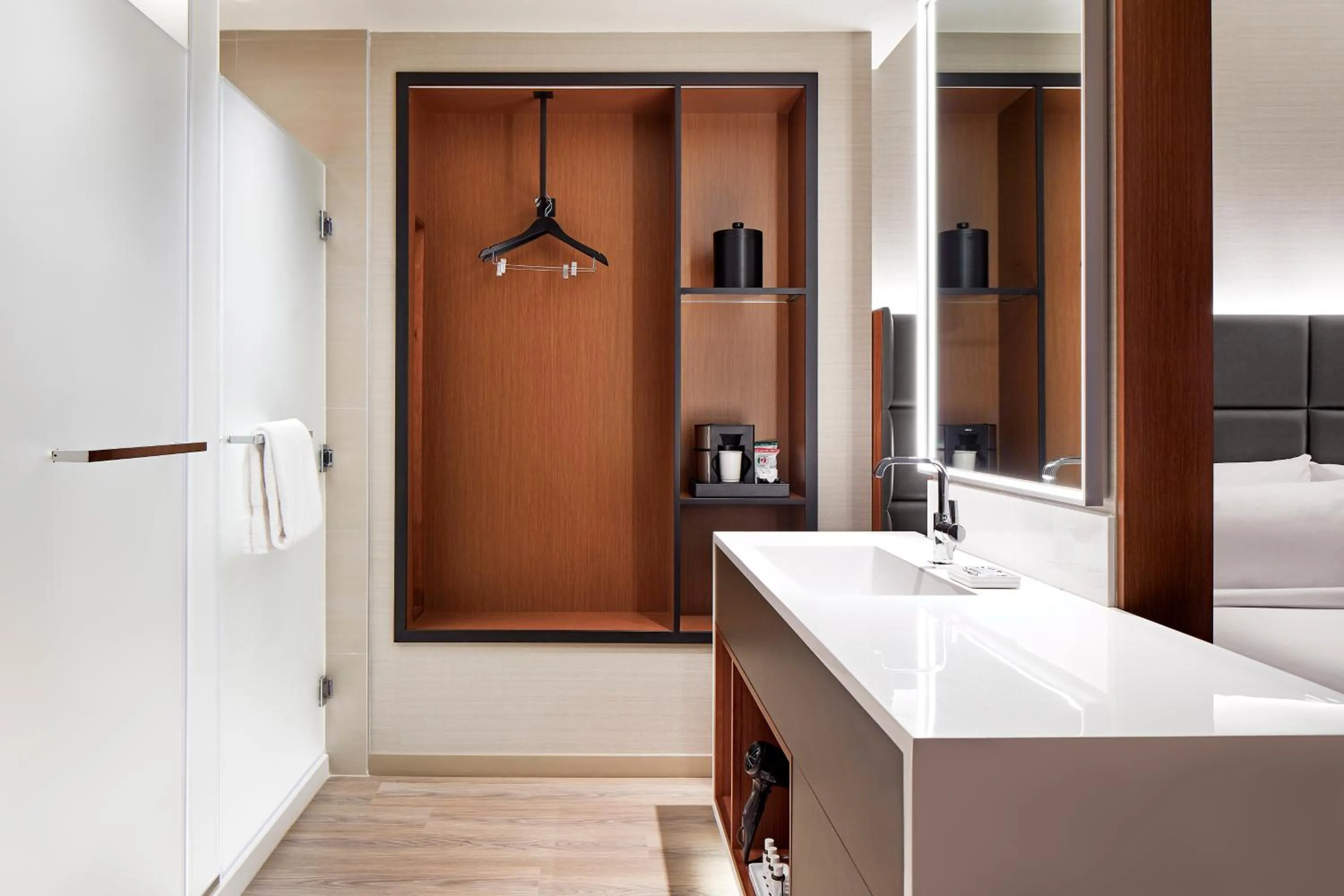 Bathroom in AC Hotel by Marriott San Jose Santa Clara