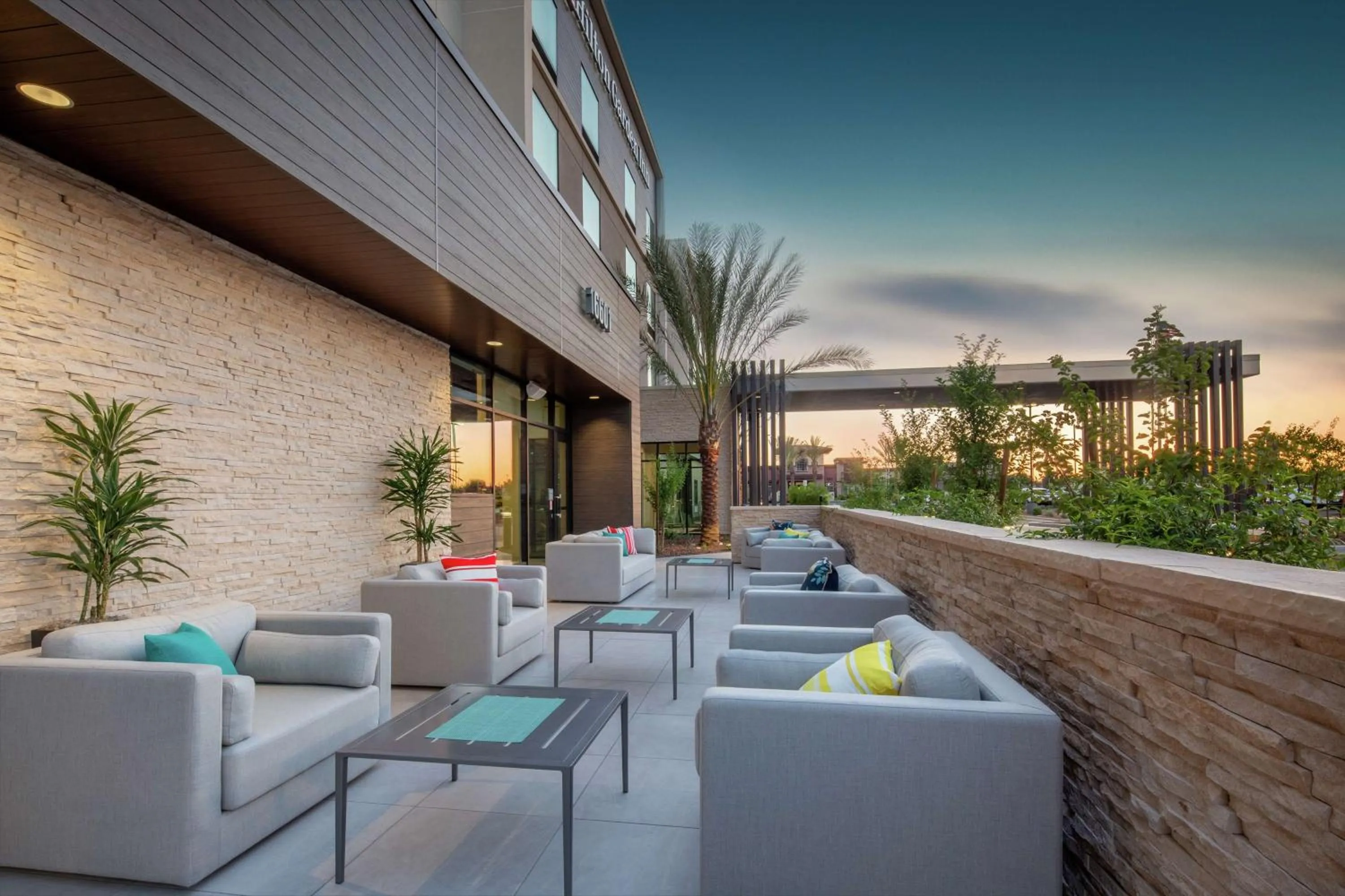 Patio in Hilton Garden Inn Surprise Phoenix