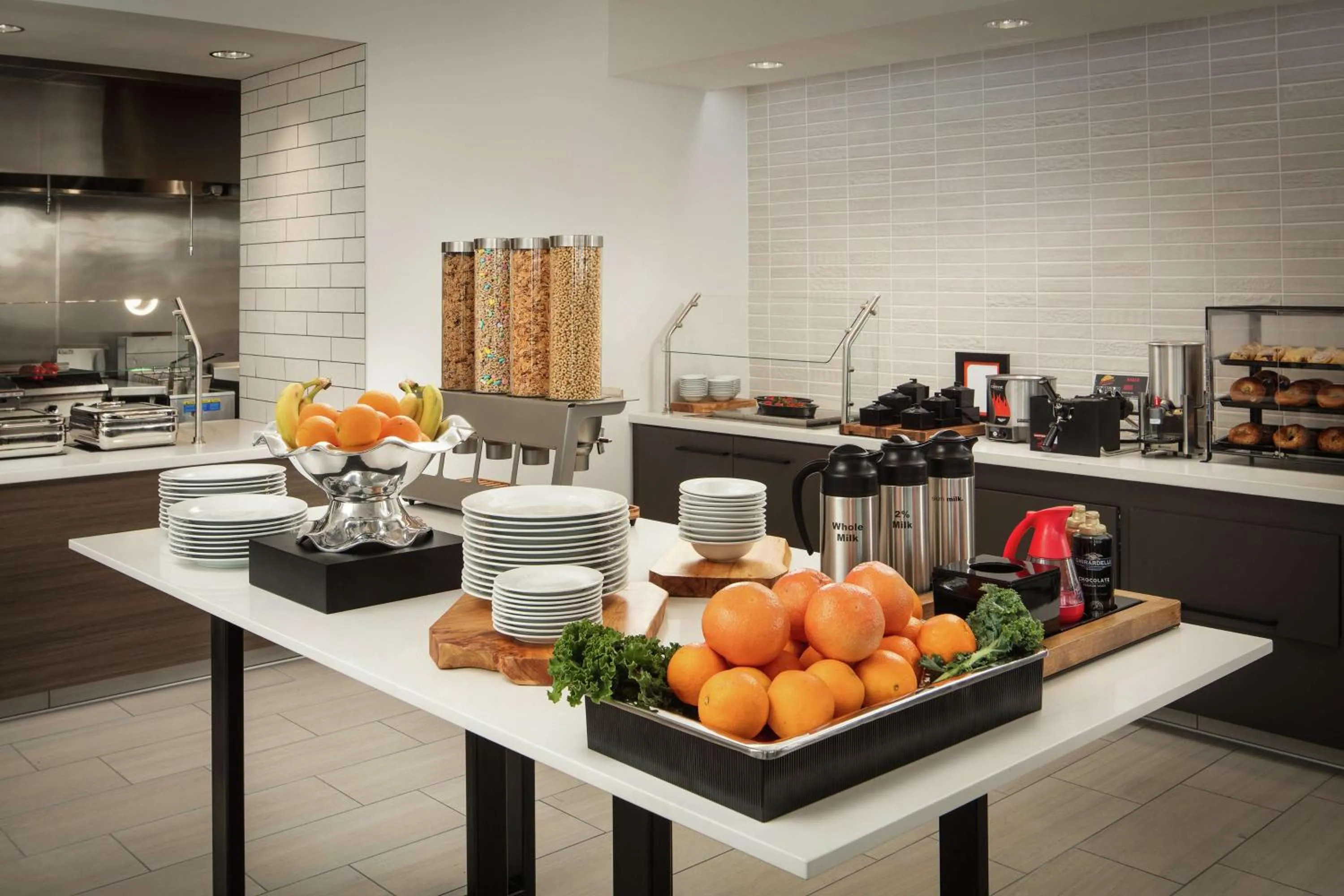 Breakfast in Hilton Garden Inn Sacramento Airport Natomas